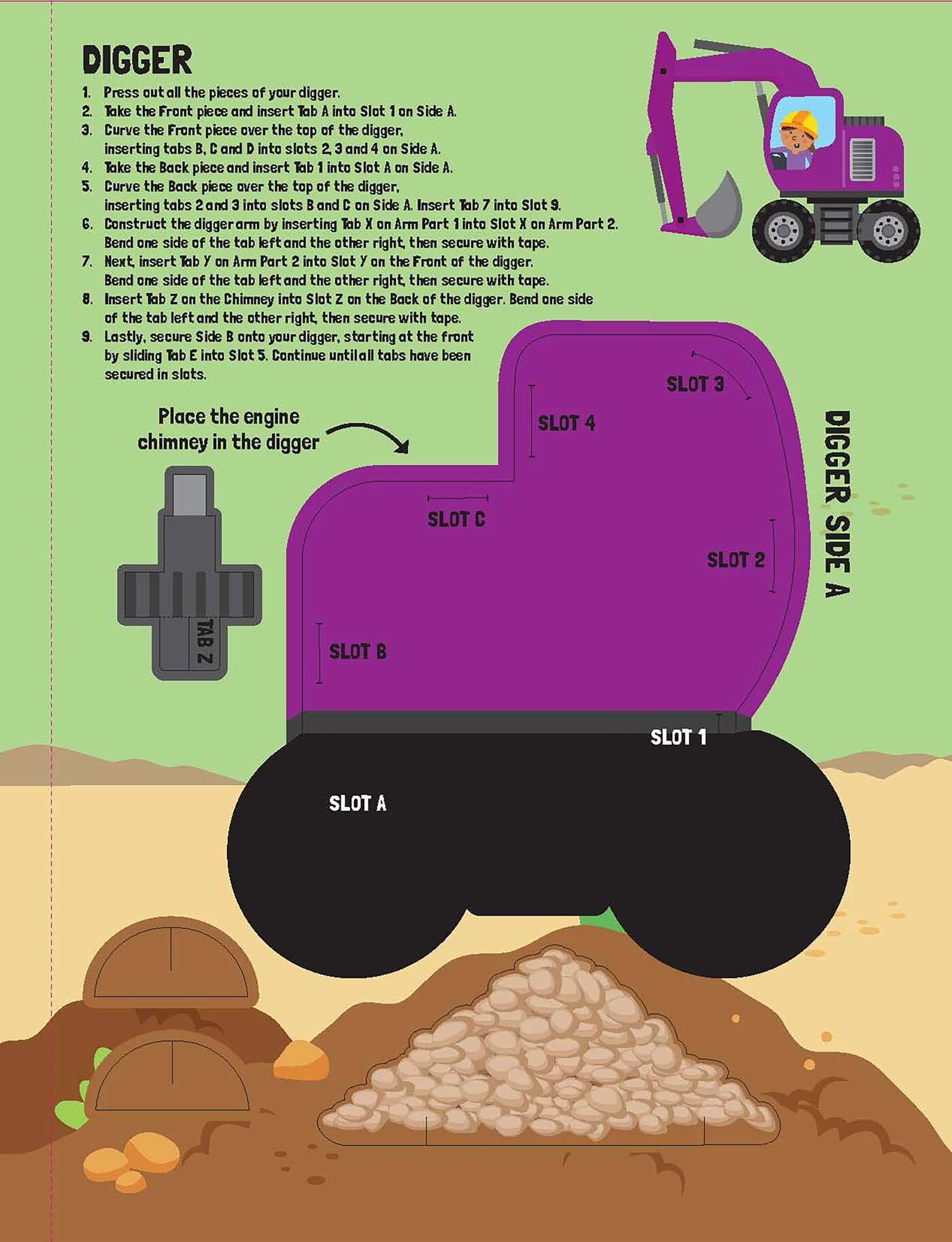Trucks & Diggers: Bumper Activity Book