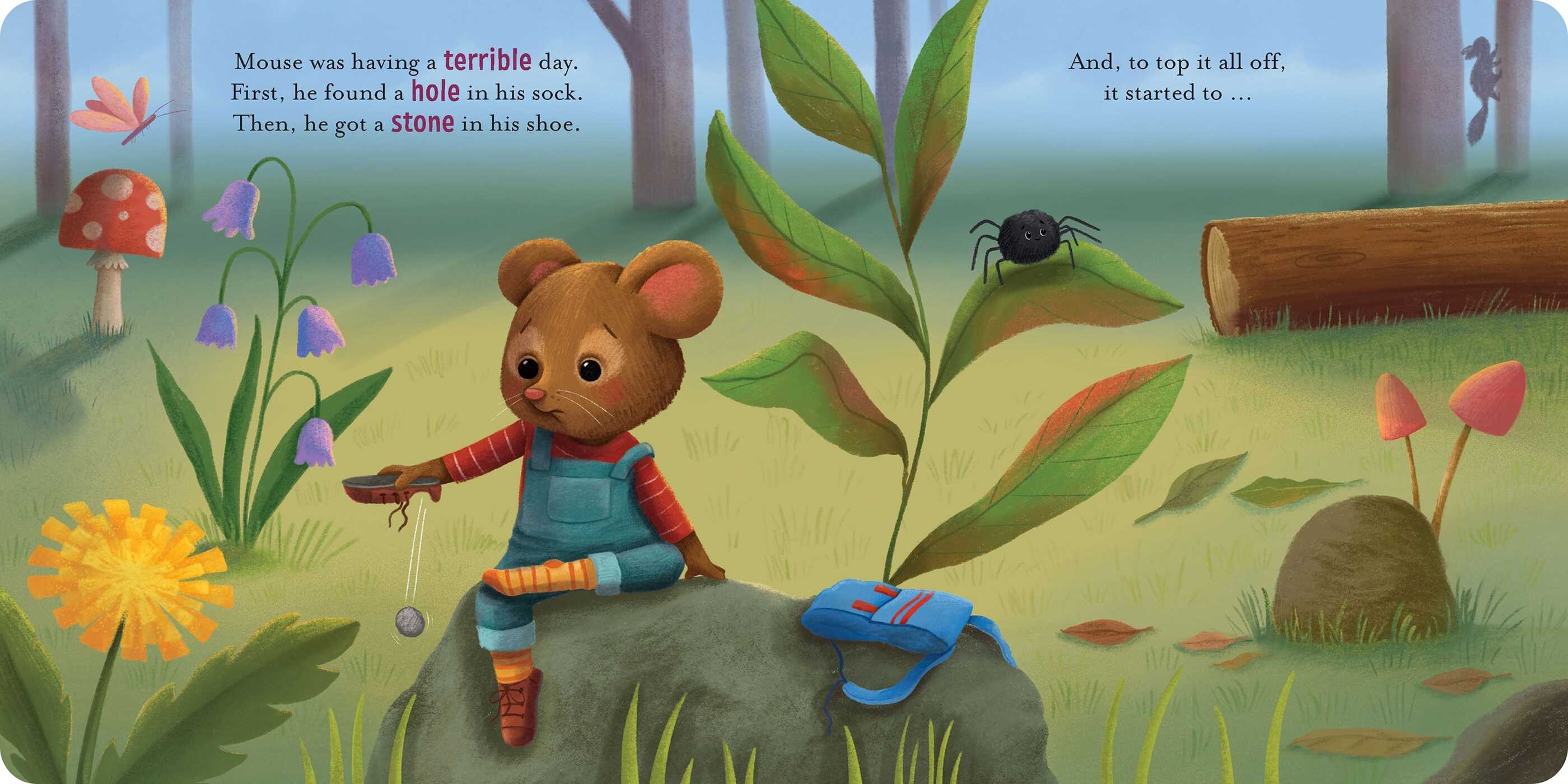 Mouse Says Thanks: Padded Board Book