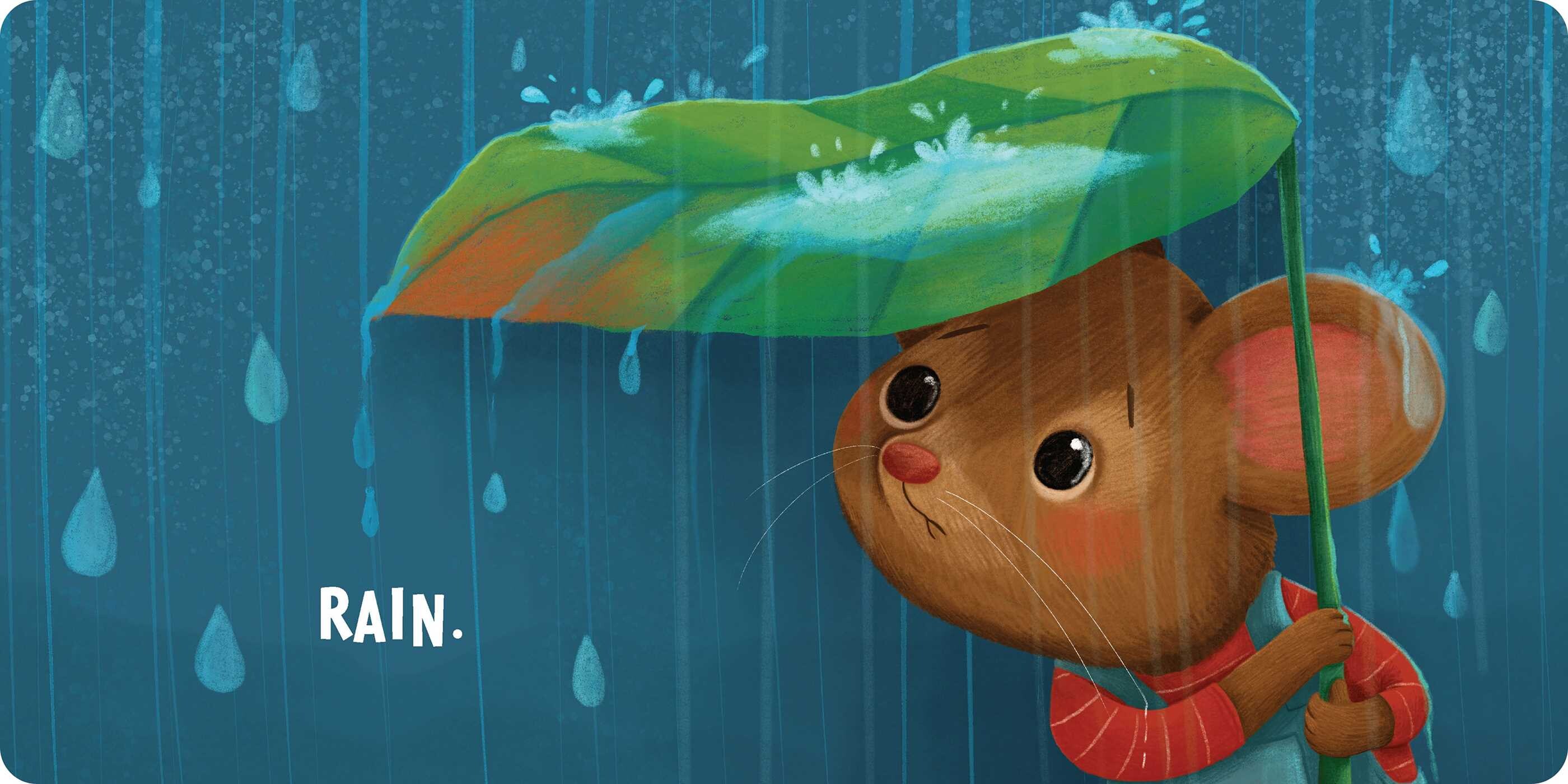 Mouse Says Thanks: Padded Board Book