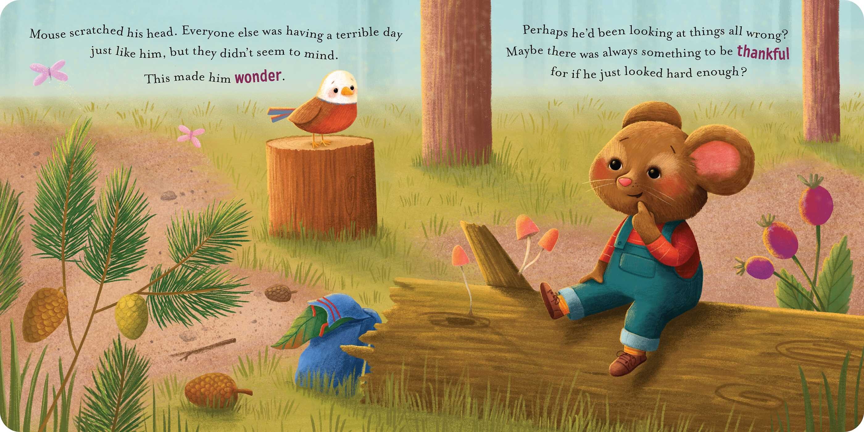 Mouse Says Thanks: Padded Board Book