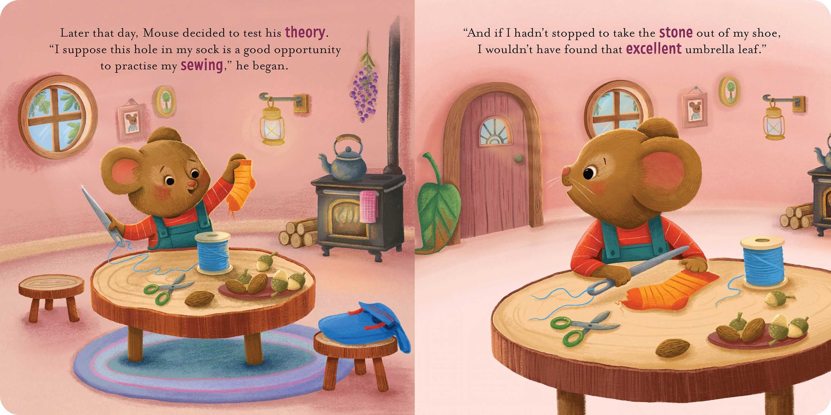 Mouse Says Thanks: Padded Board Book