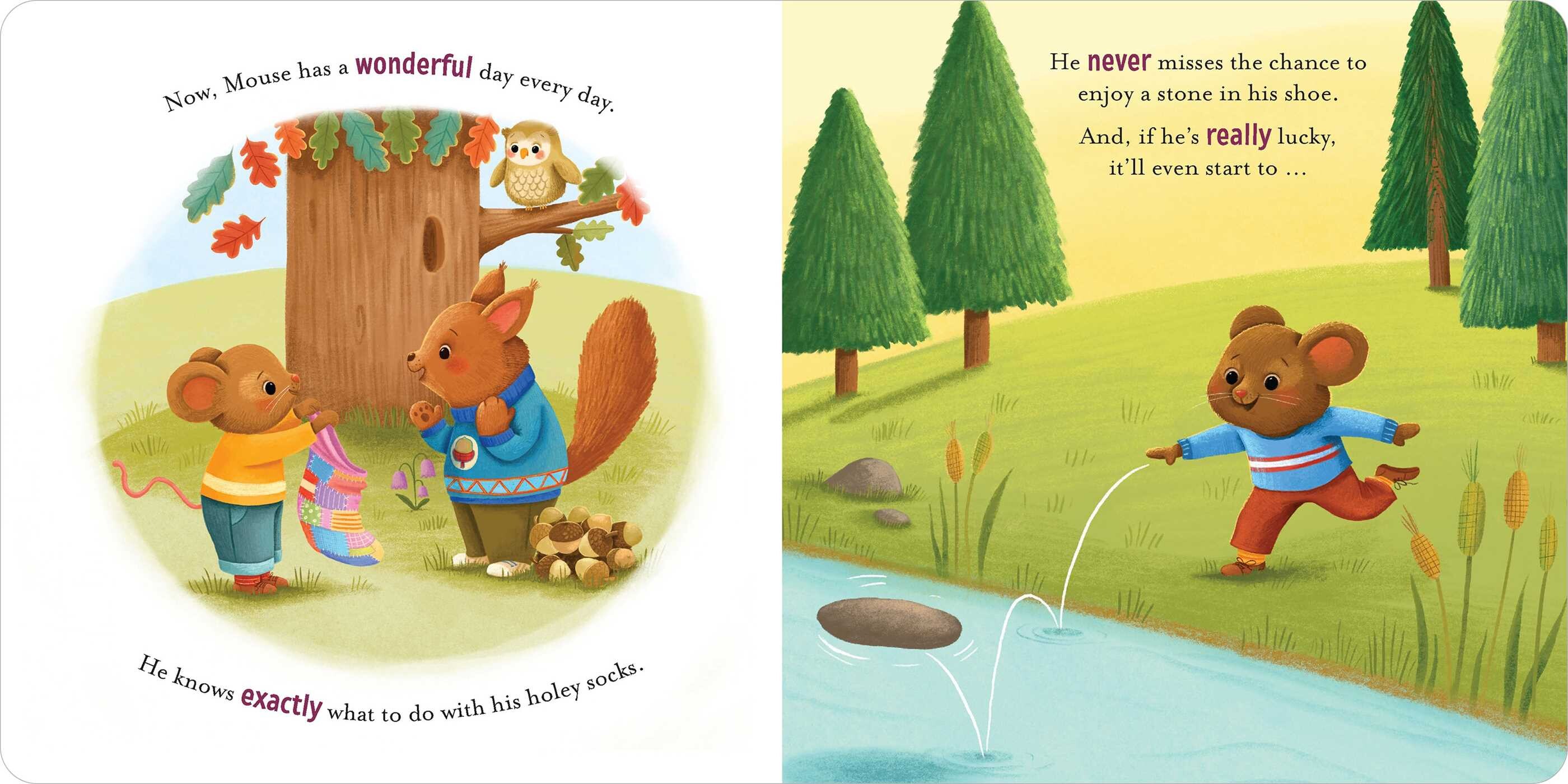 Mouse Says Thanks: Padded Board Book