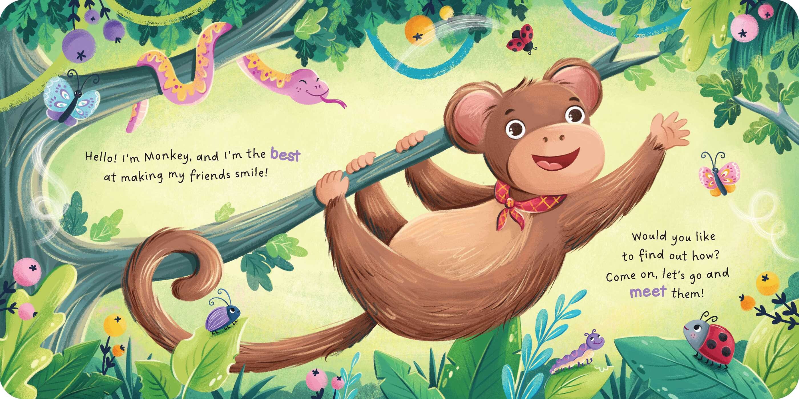 Make Me Smile!: Padded Board Book