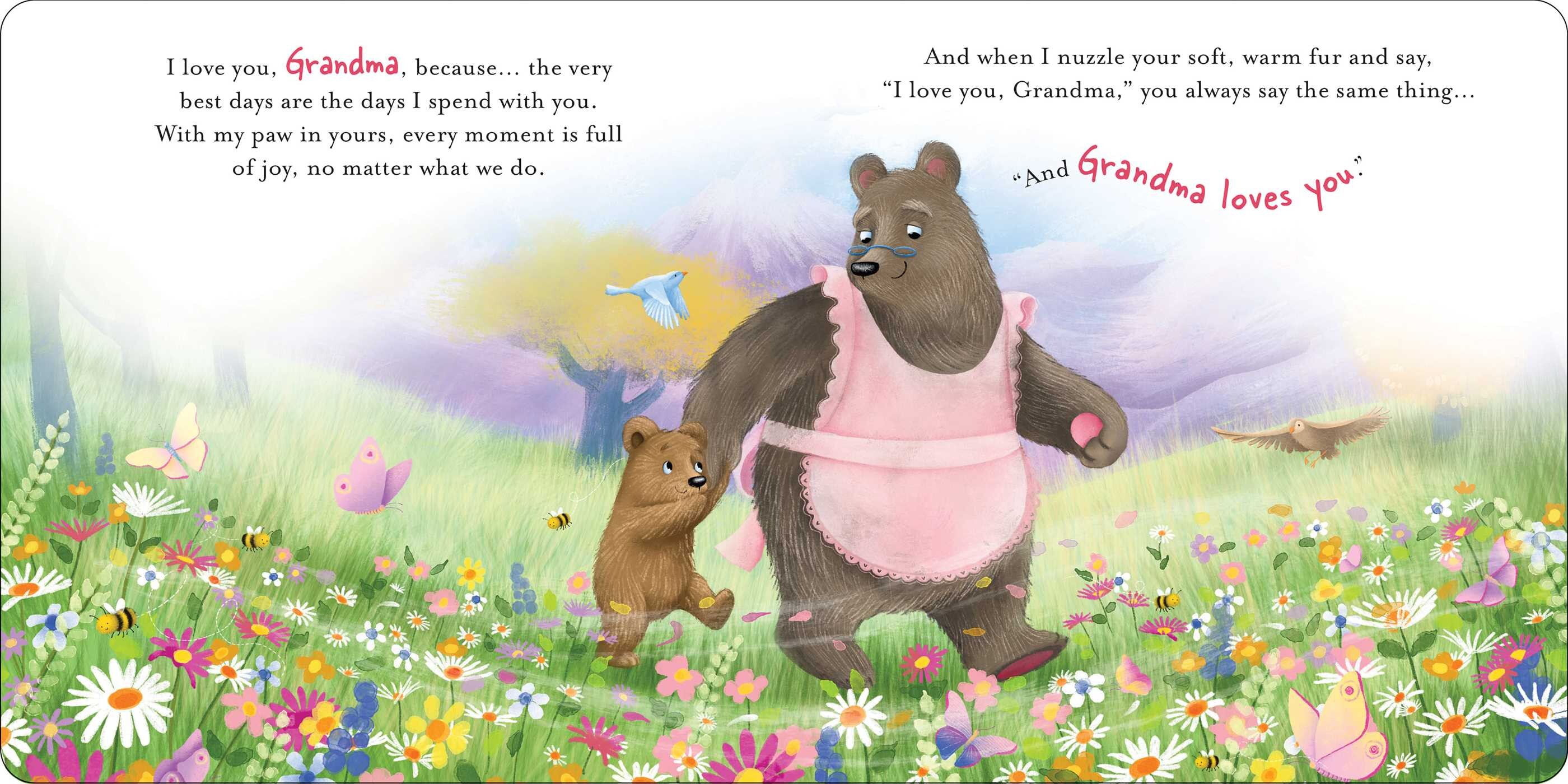 Grandma Loves You: Padded Board Book