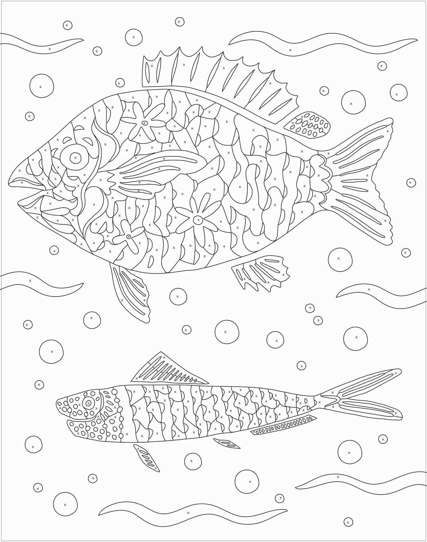 Monochrome Coloring Book