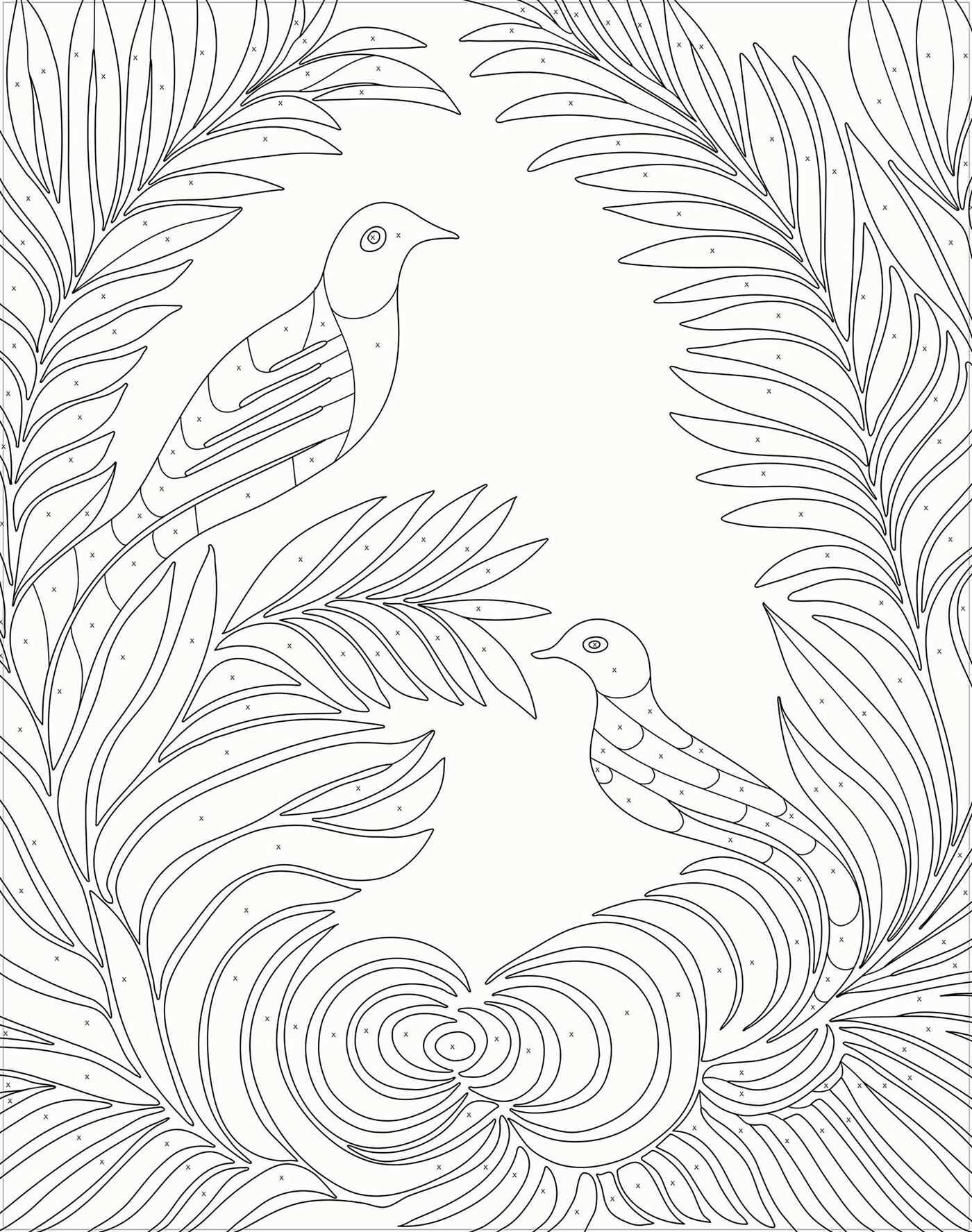Monochrome Coloring Book