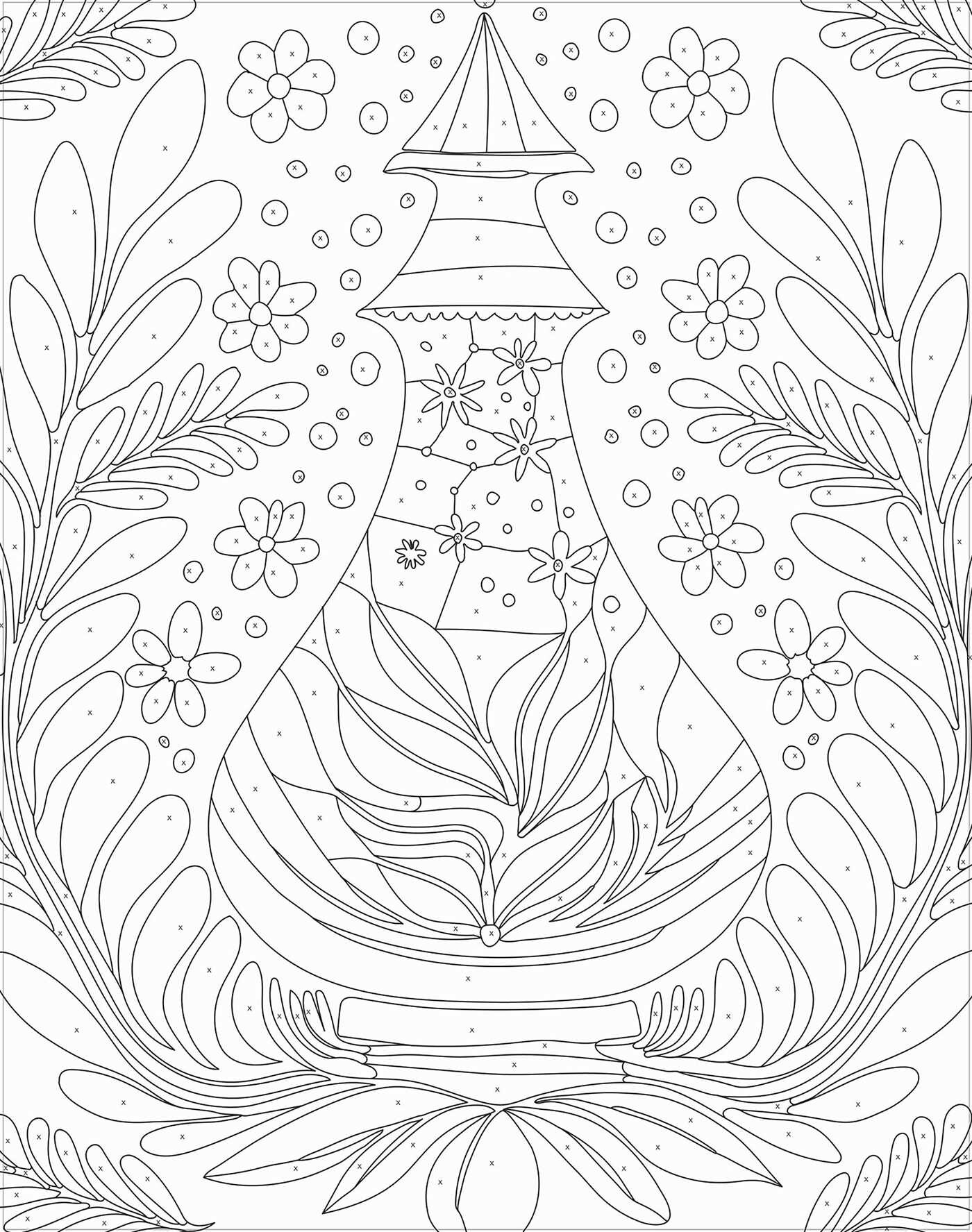Monochrome Coloring Book