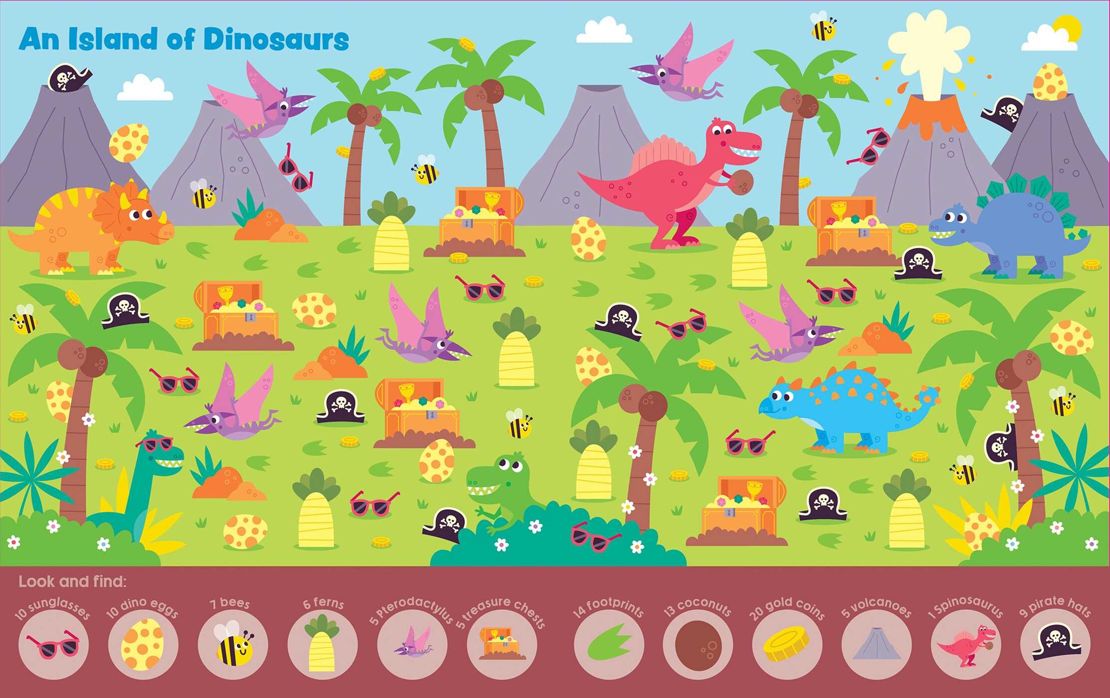 Look & Find: Dinosaurs