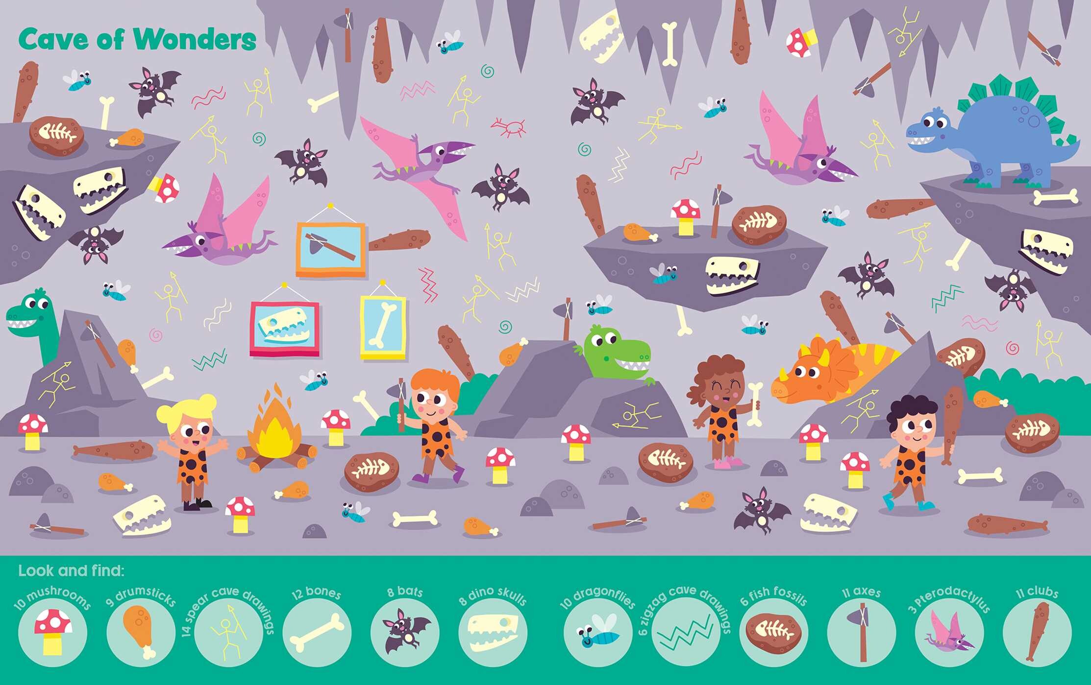Look & Find: Dinosaurs