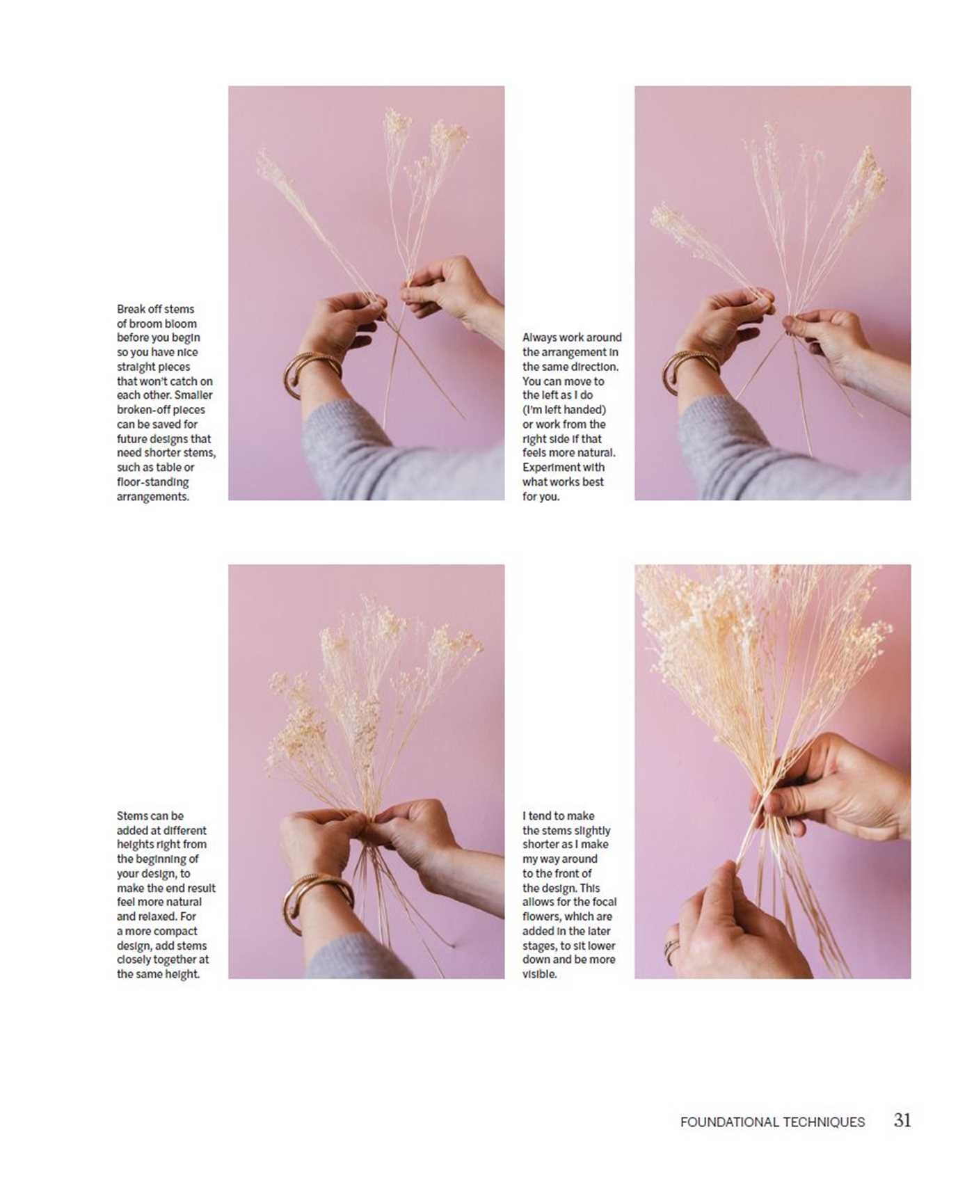 Design & Style Modern Dried Flowers