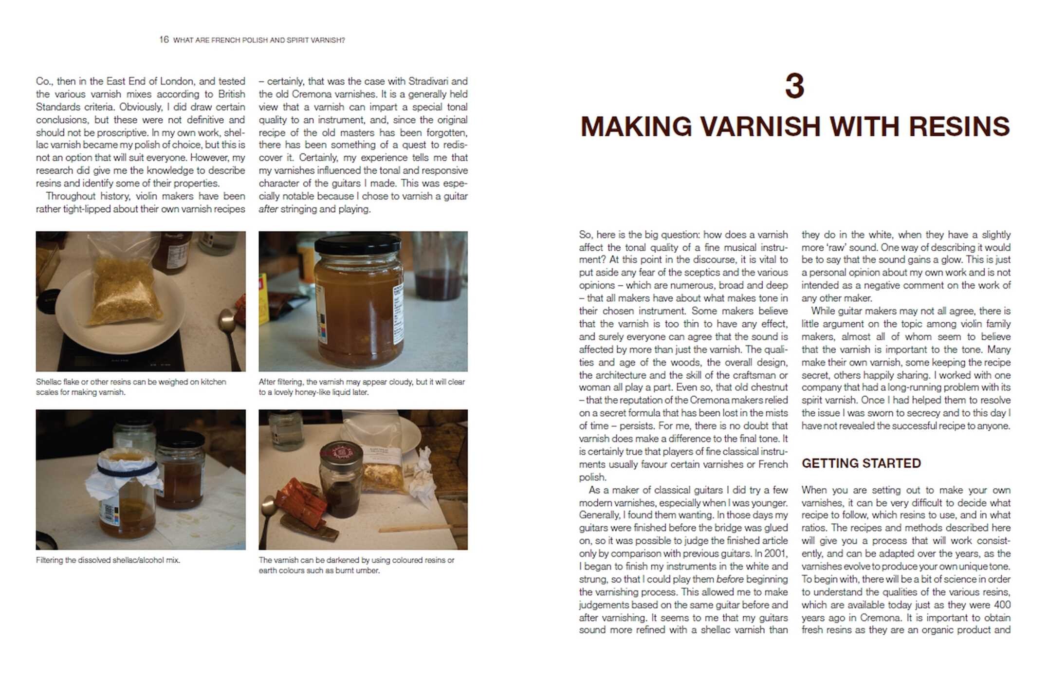 French Polishing & Varnishing String Instruments