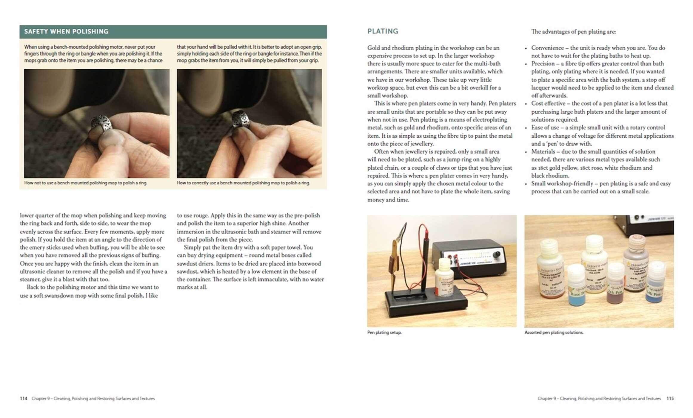 Jewellery Repairs At The Bench