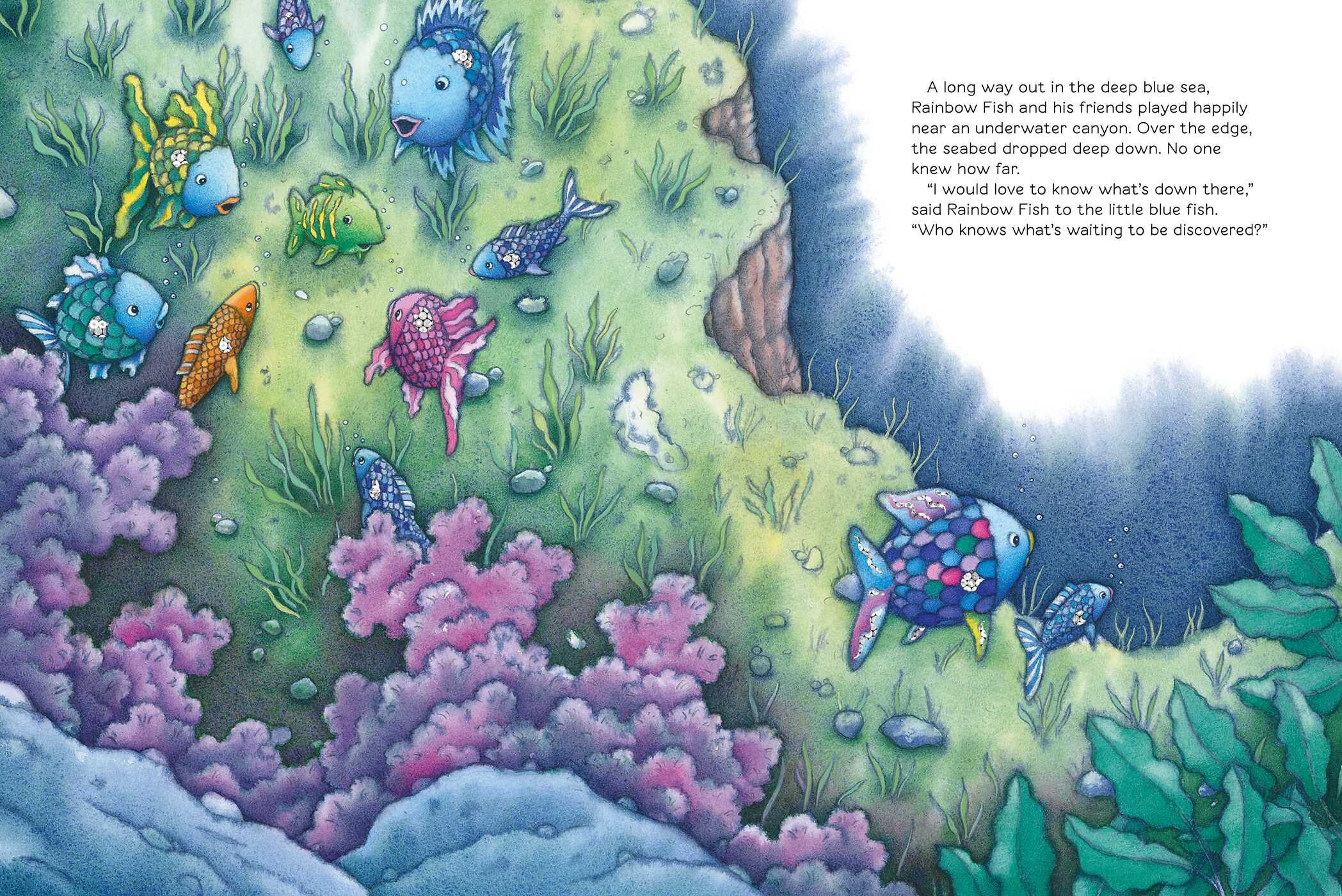 Rainbow Fish Discovers the Deep Sea