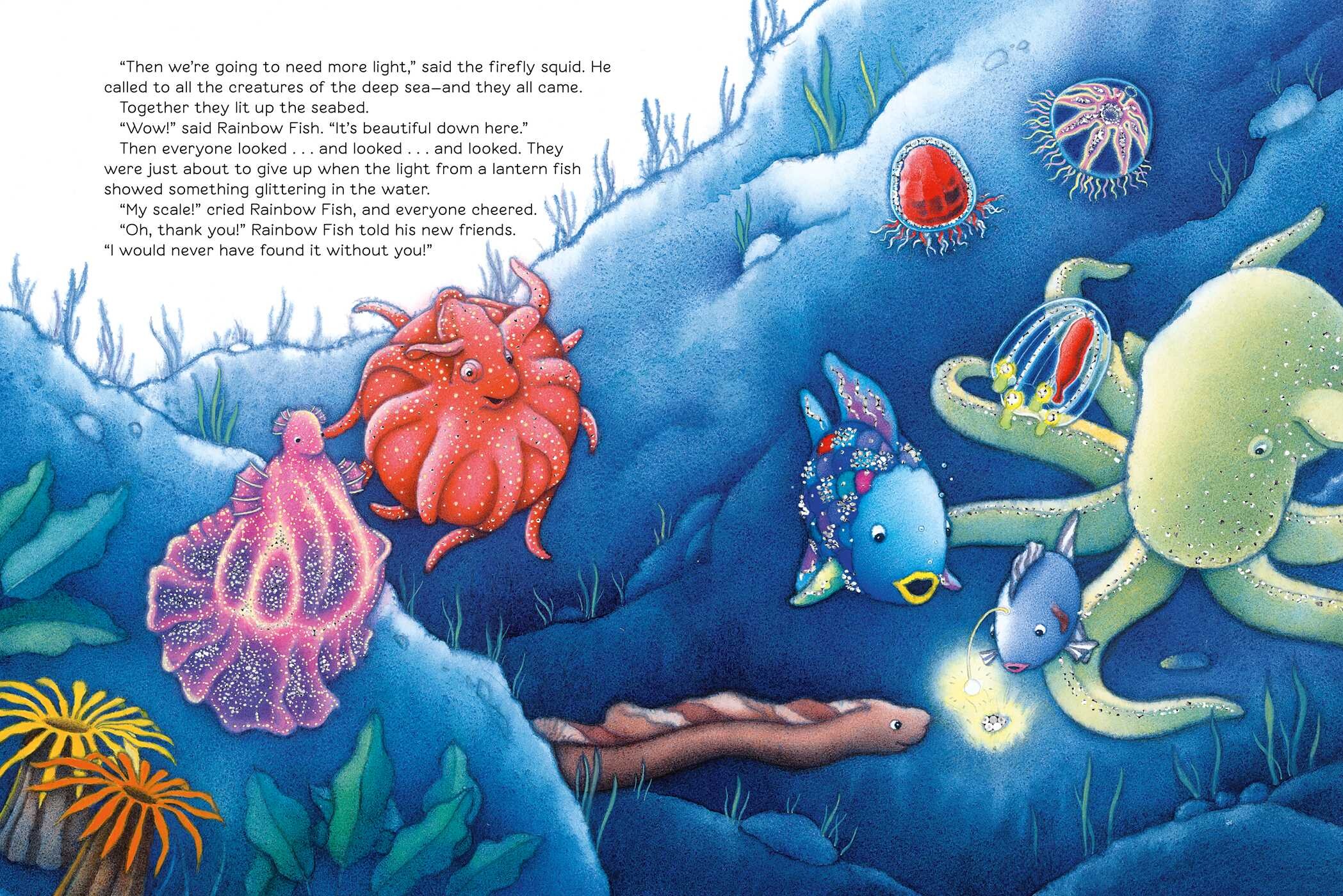 Rainbow Fish Discovers the Deep Sea