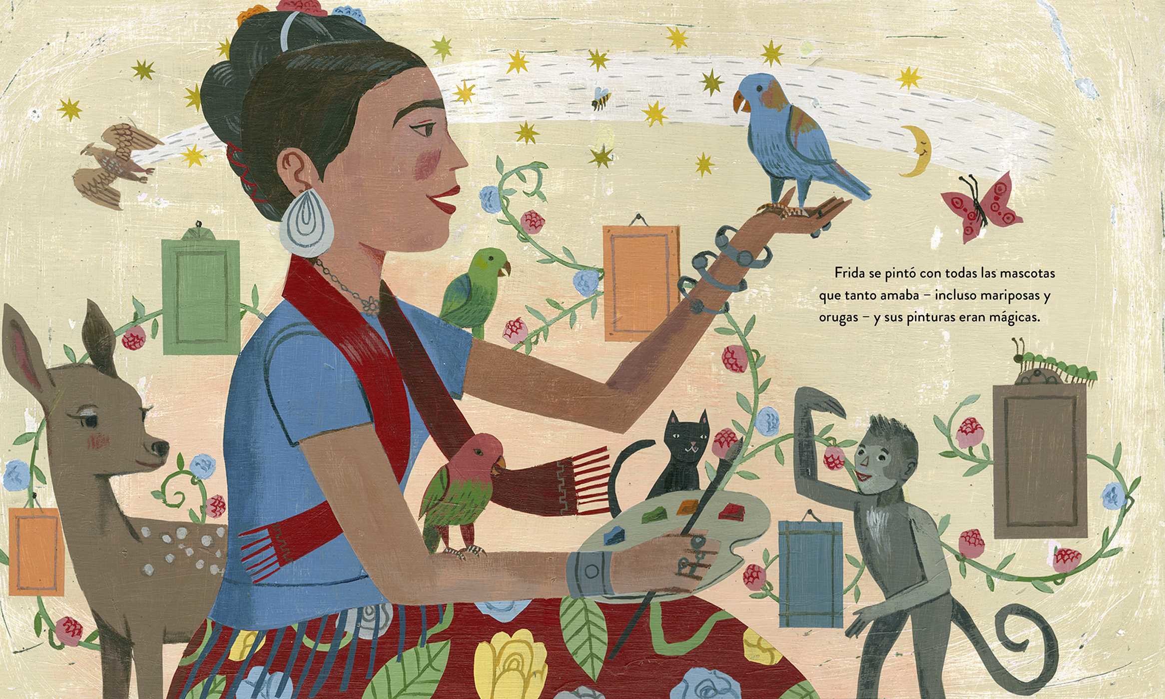 Frida Kahlo y sus animalitos