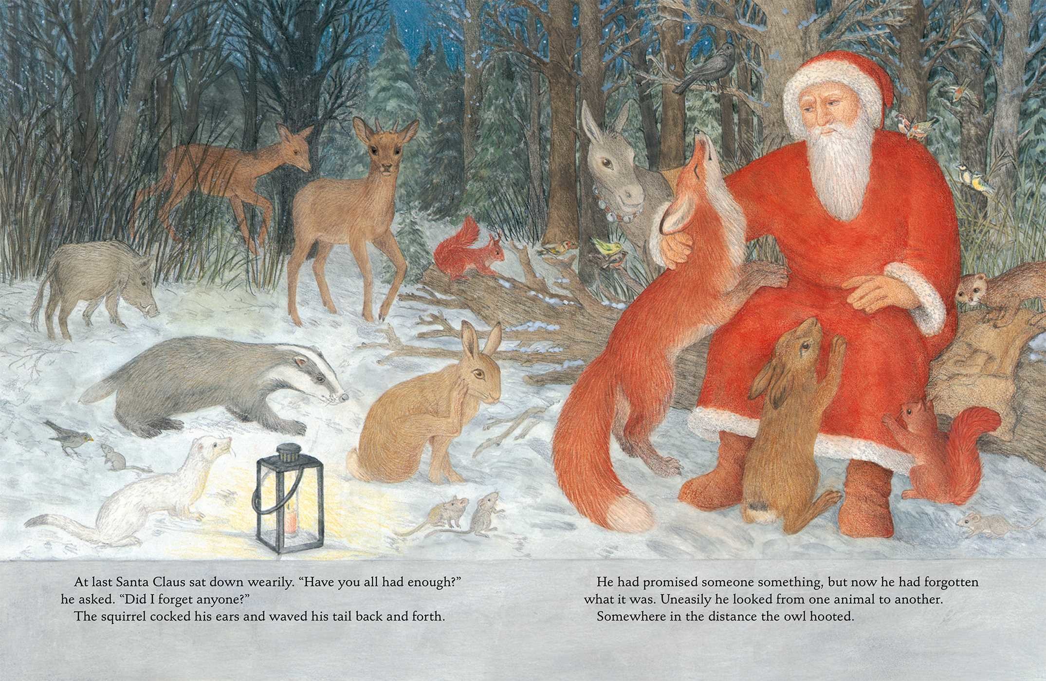 Santa Claus and the Dormouse Book by Eleonore Schmid Official