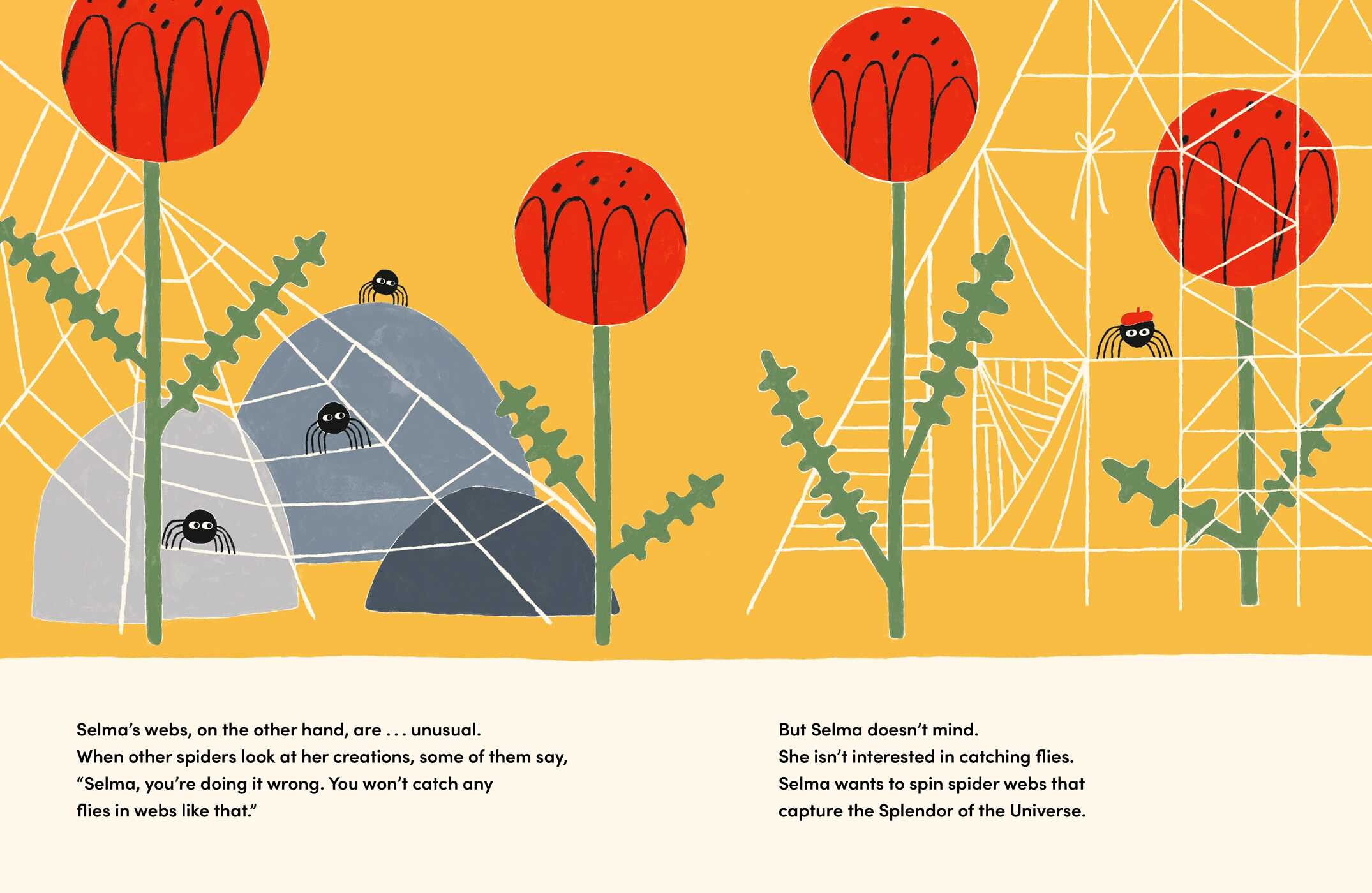 Selma–The Story of a Stellar Spider
