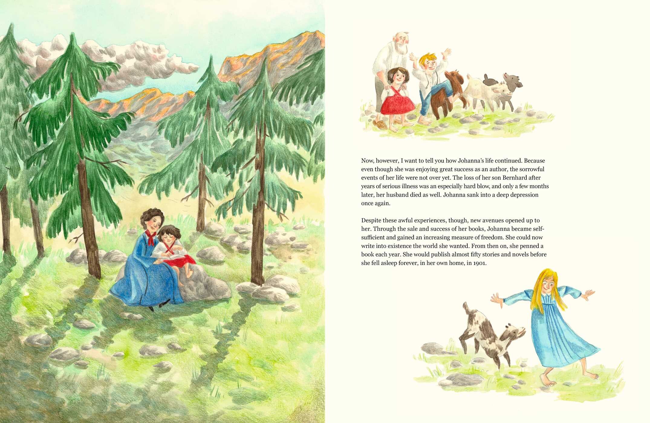 Johanna Spyri, Creator of Heidi of the Alps