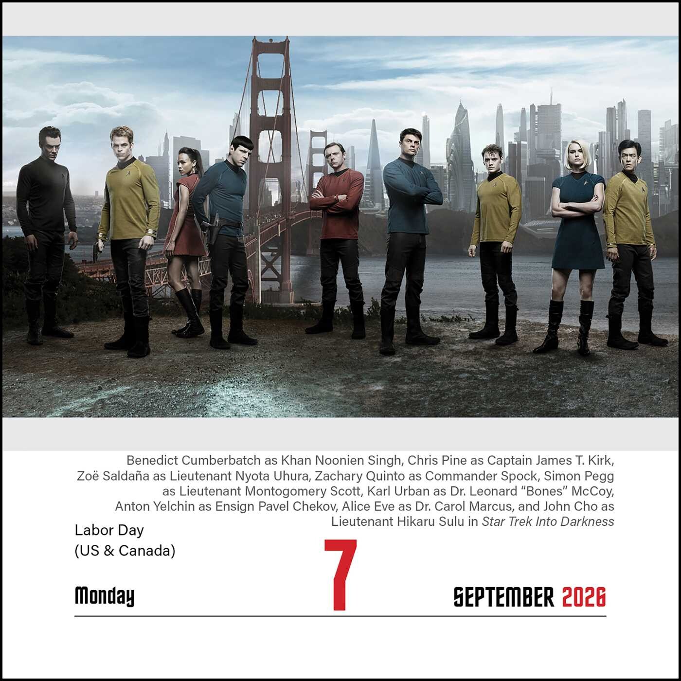 Star Trek Daily 2026 DaytoDay Calendar Book Summary & Video