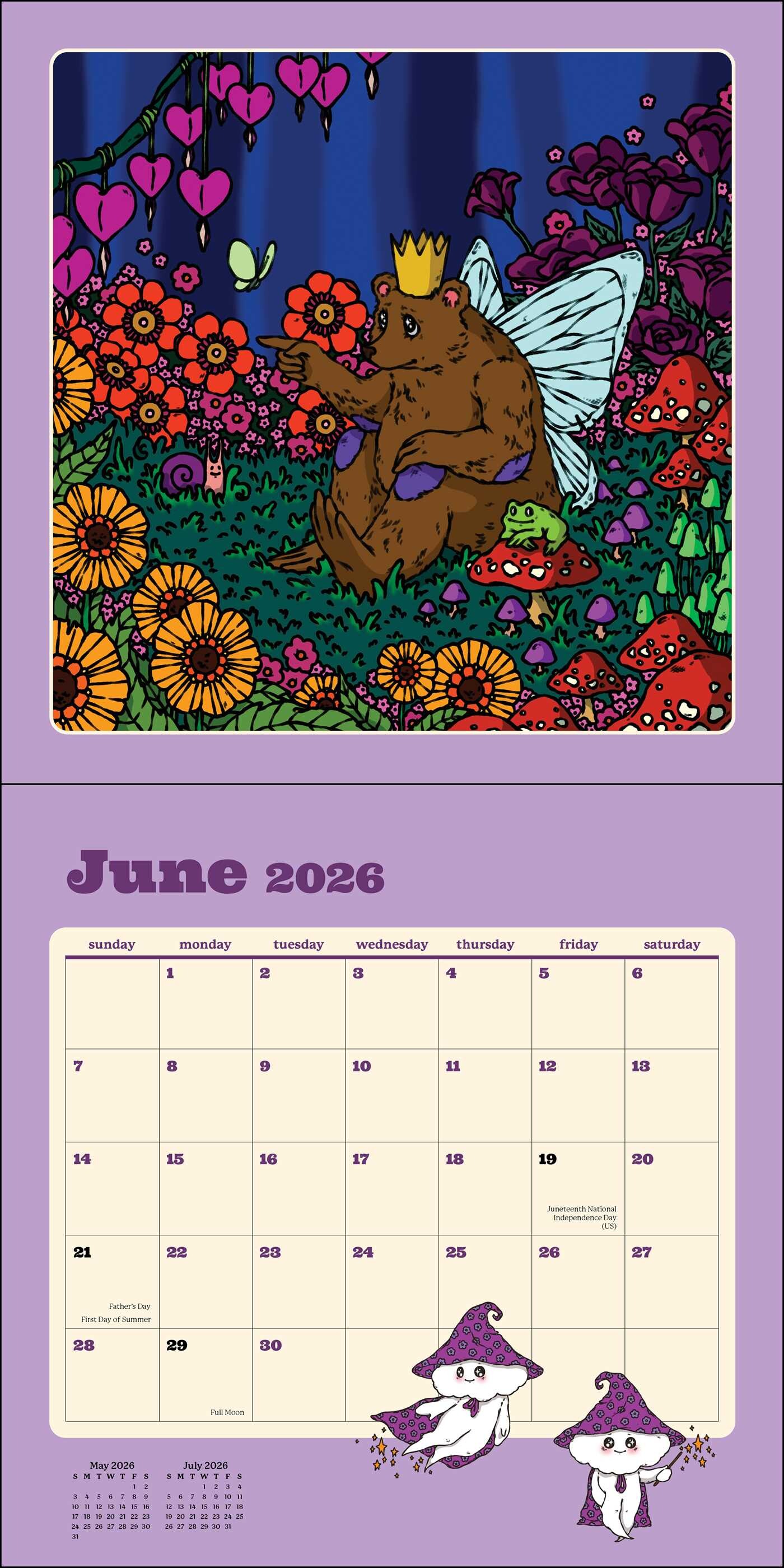 Autumnalwood 2026 Wall Calendar (Includes Stickers) Book Summary