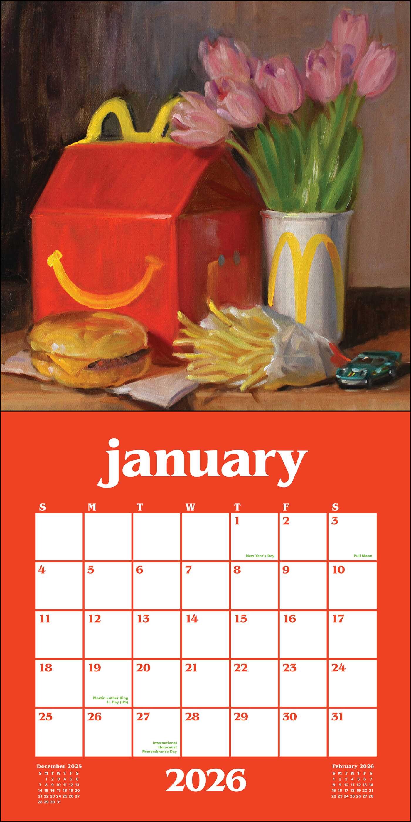 Good Enough to Eat 2026 Wall Calendar Book Summary & Video Official