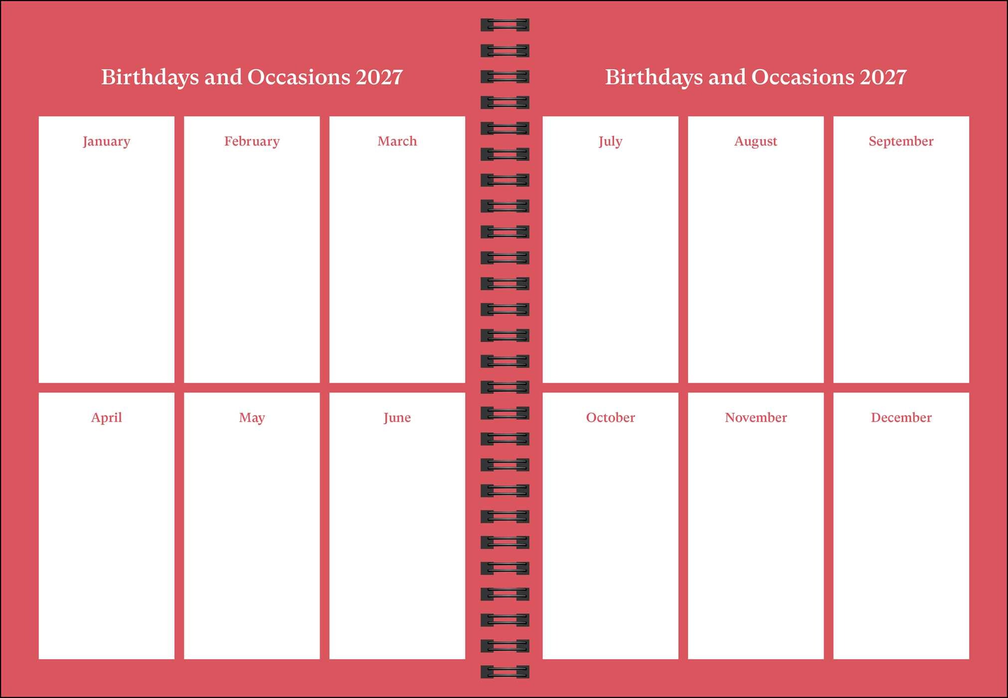 New York Botanical Garden 2027 Planner