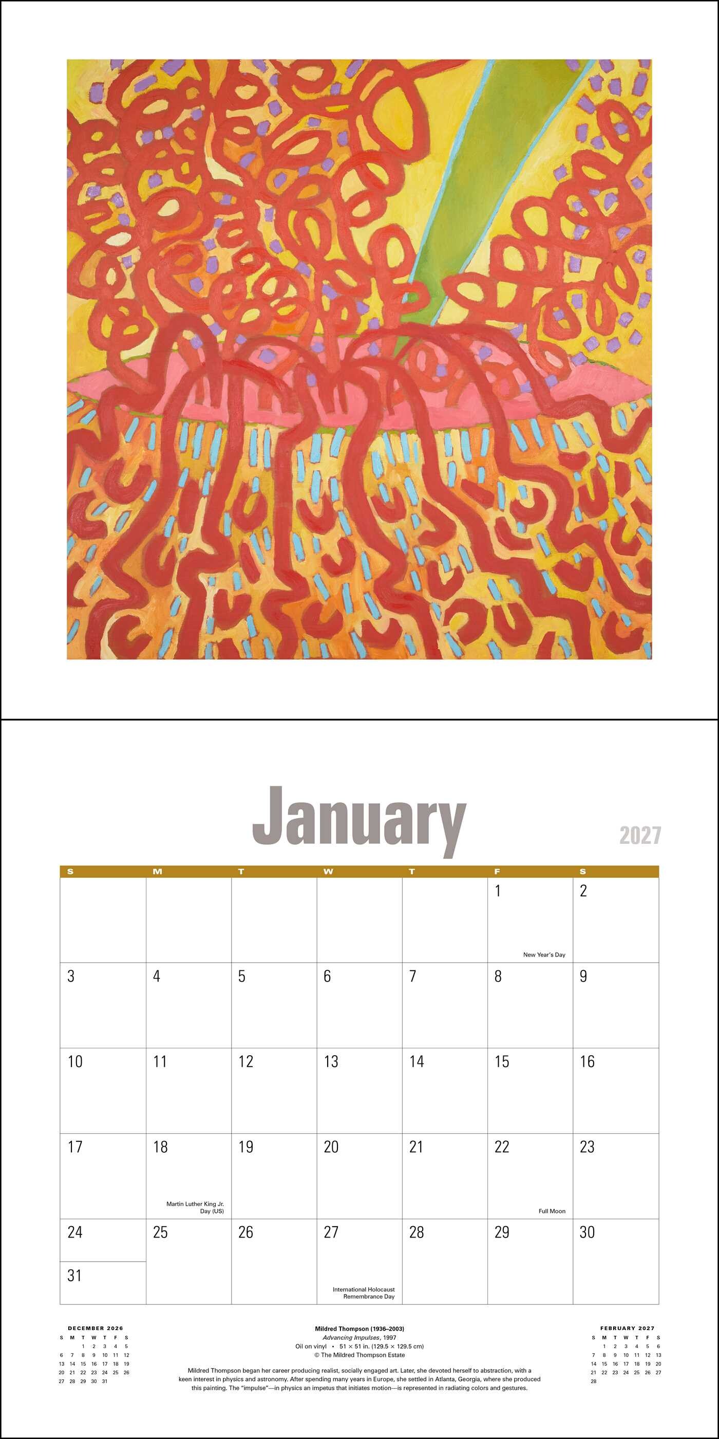 National Museum of African American History and Culture 2027 Wall Calendar