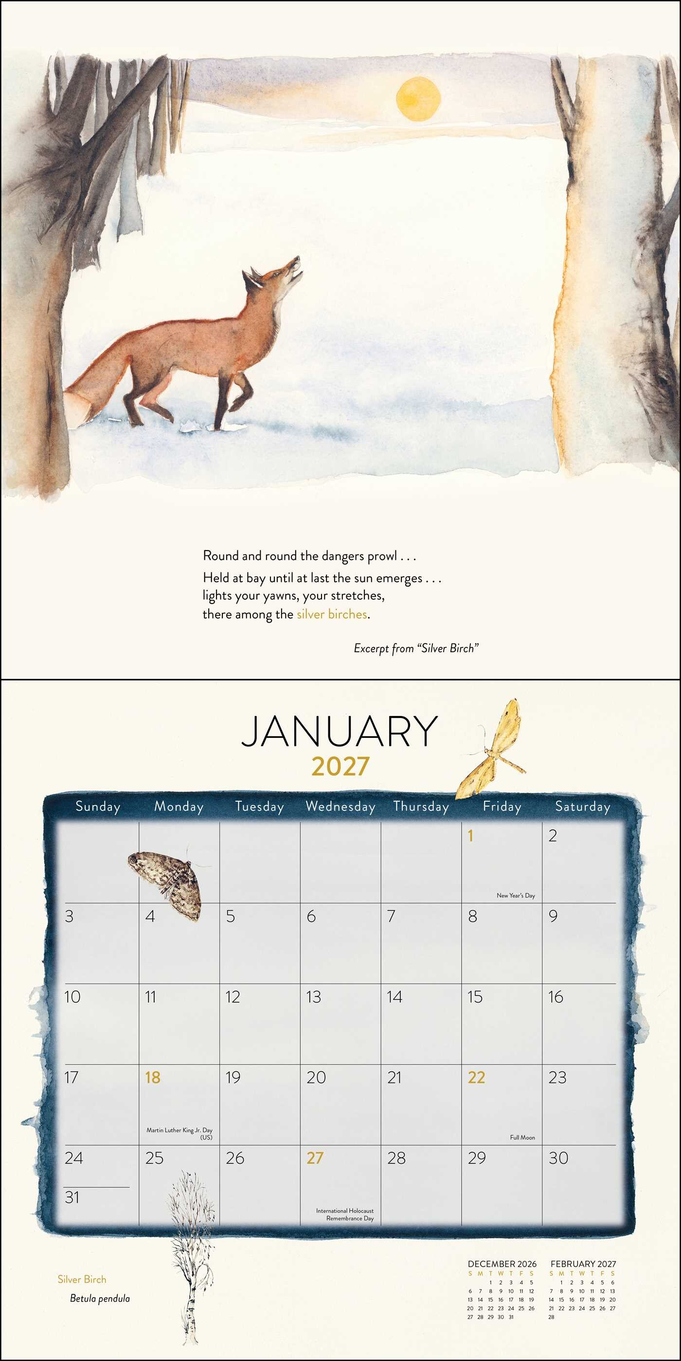 Lost Spells 2027 Wall Calendar