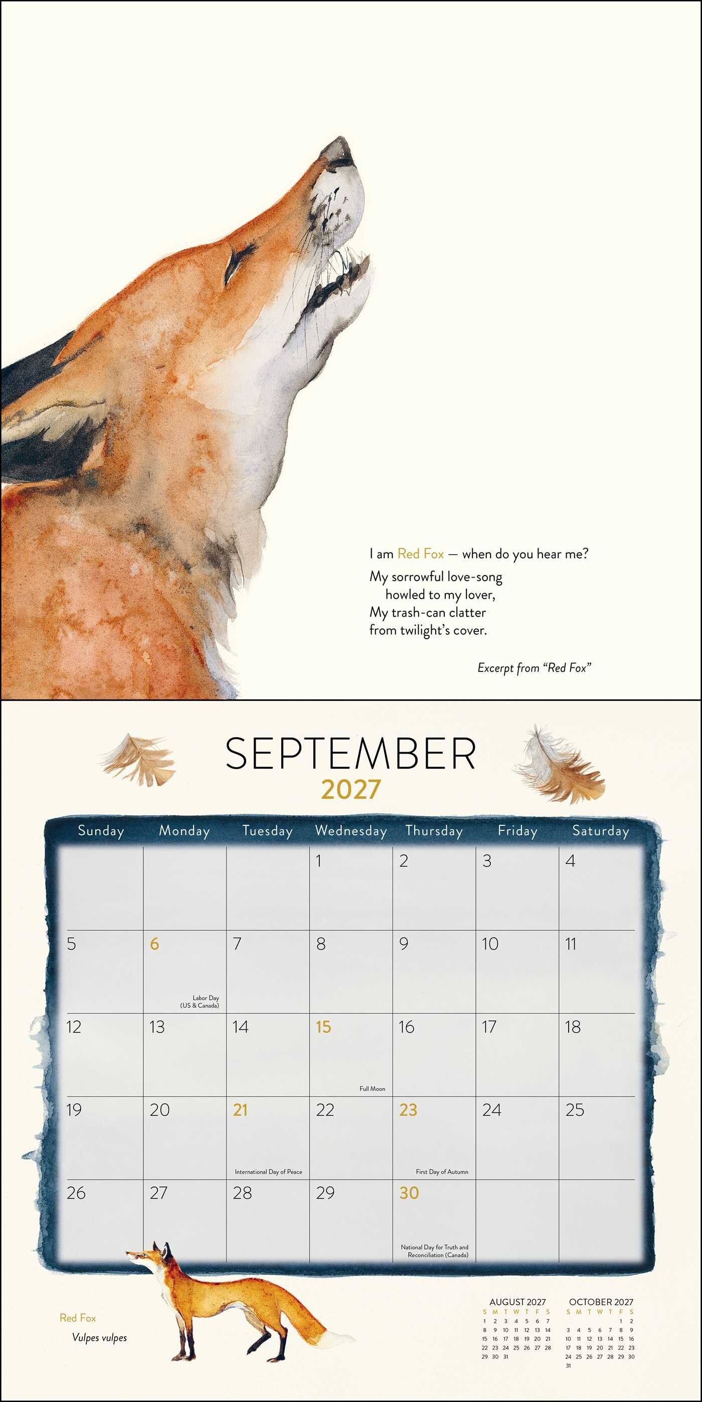 Lost Spells 2027 Wall Calendar