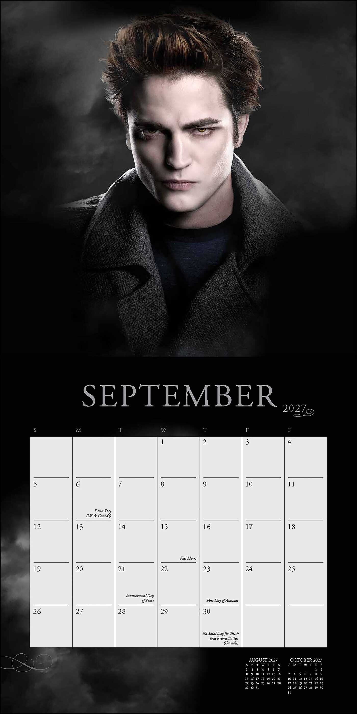Twilight 2027 Wall Calendar (Includes Full-Color Poster)