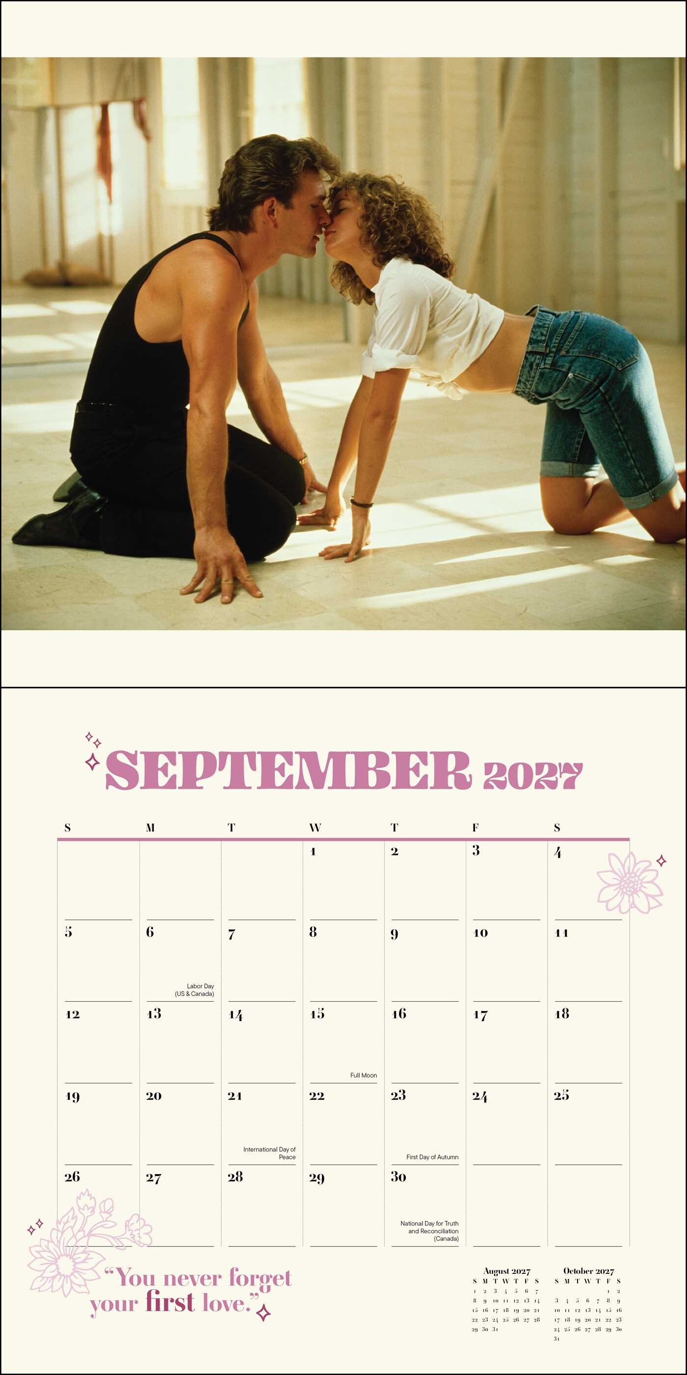 Dirty Dancing 2027 Wall Calendar