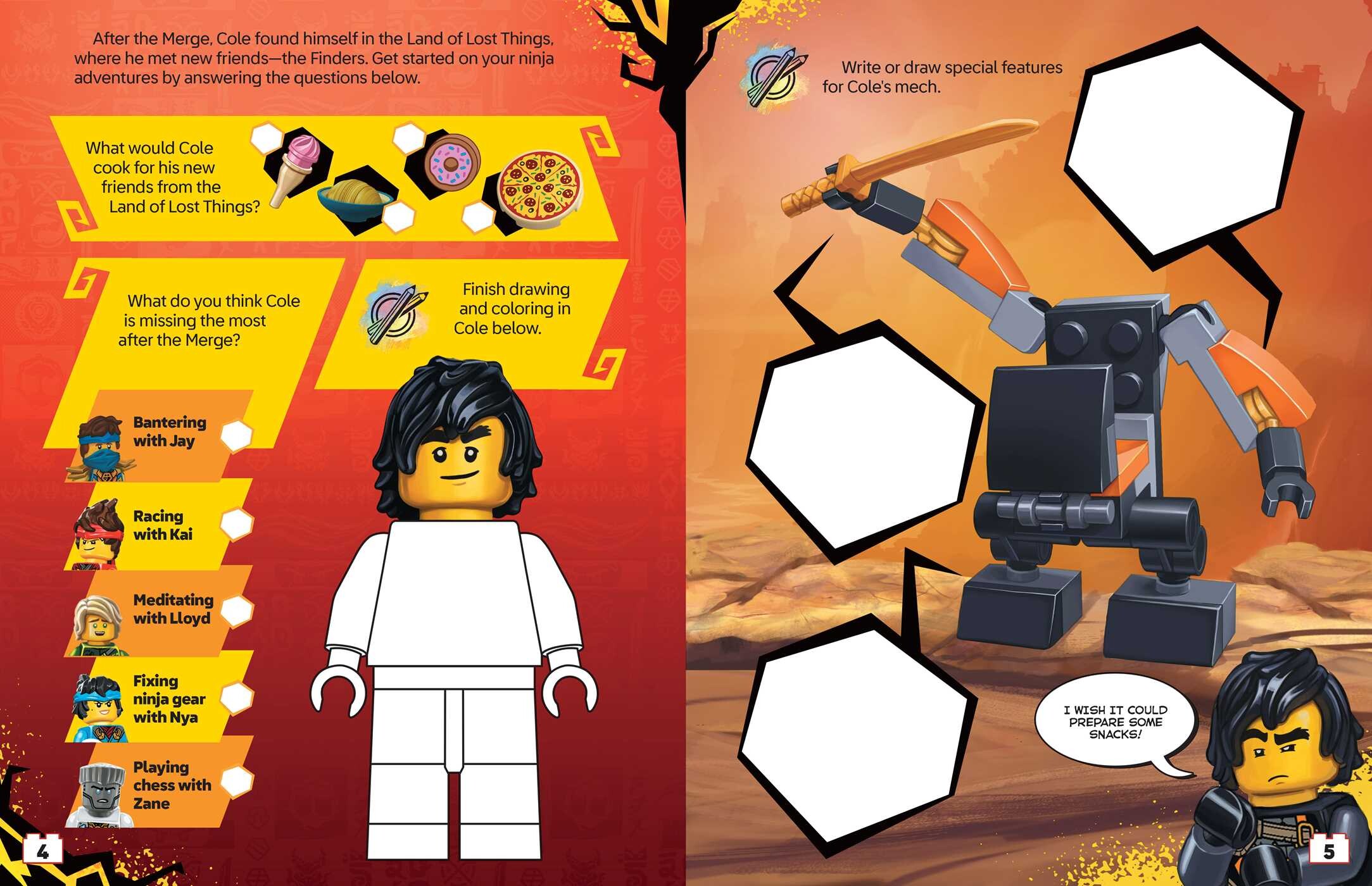 LEGO NINJAGO: Cole's Mech Mission