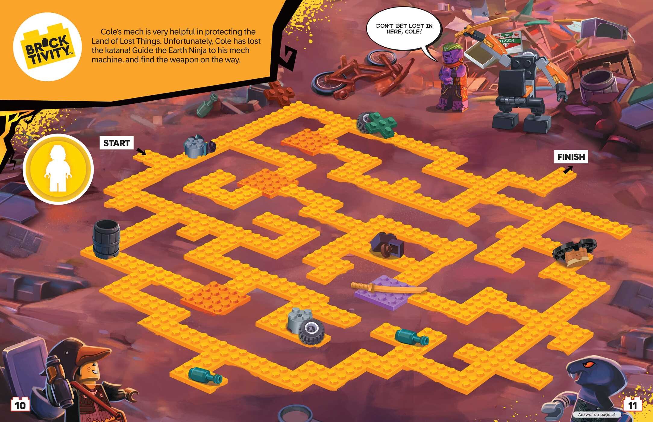LEGO NINJAGO: Cole's Mech Mission