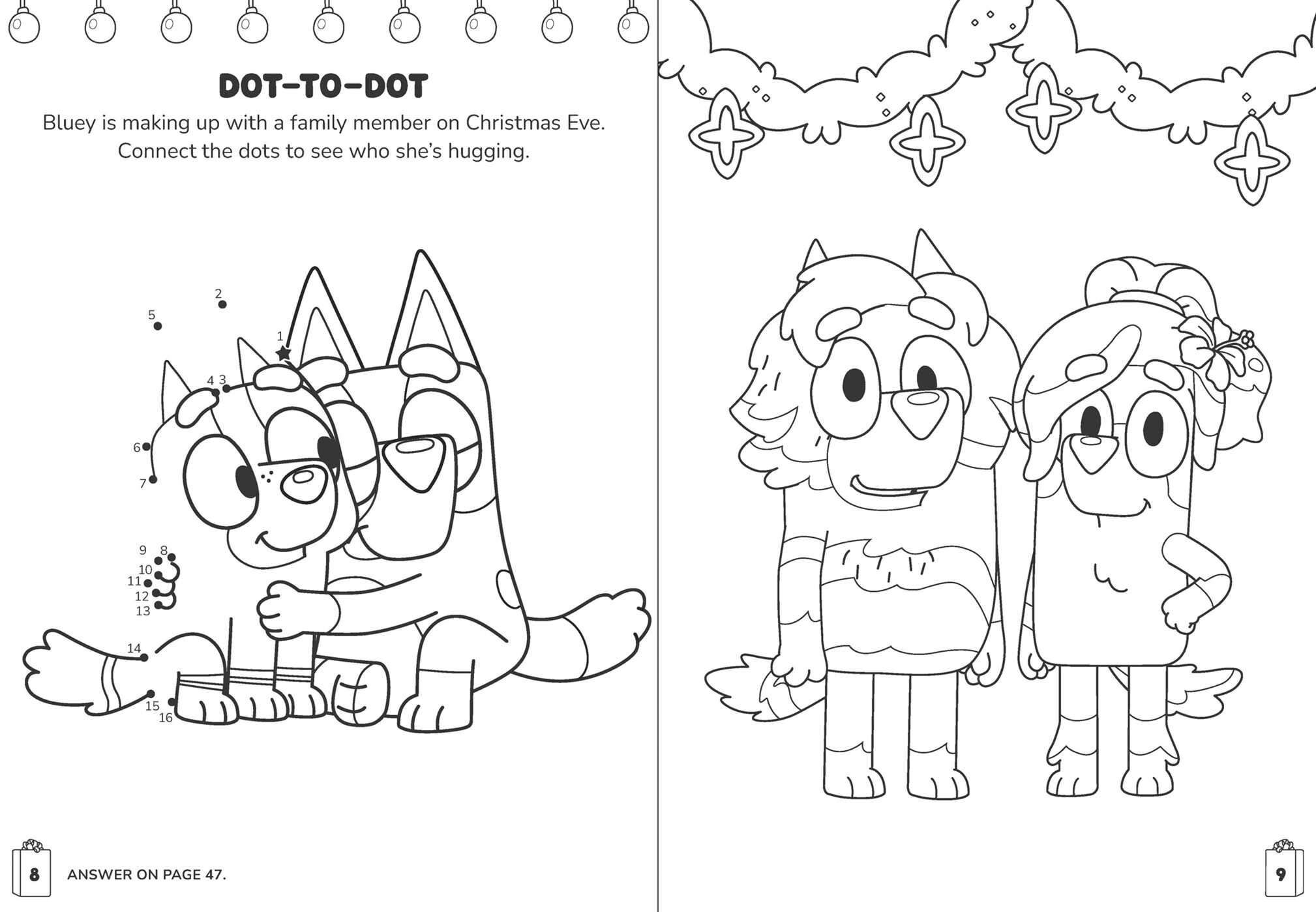 Bluey Colortivity: Hooray Christmas!