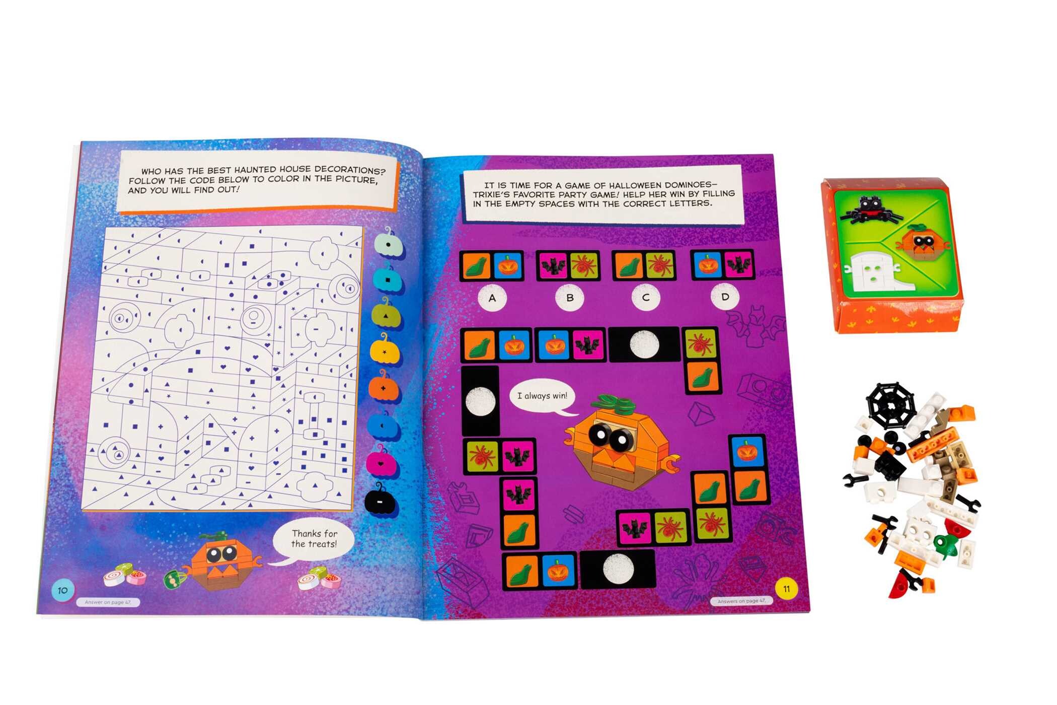 LEGO Books: Halloween Build and Play!