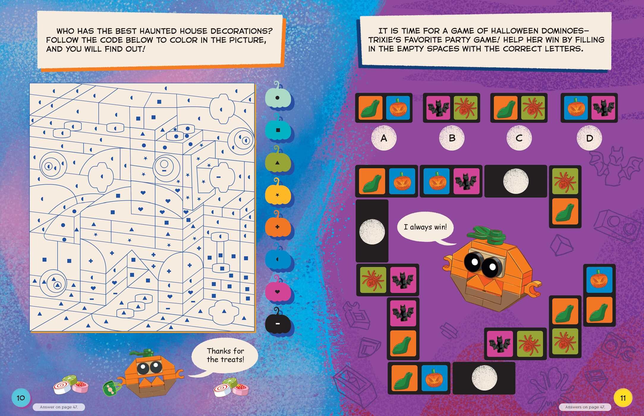 LEGO Books: Halloween Build and Play!
