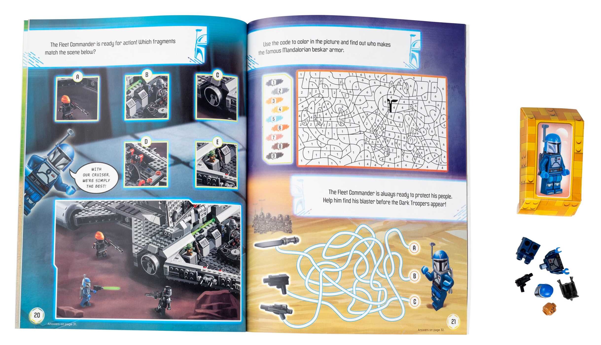 LEGO Star Wars Mandalorian Warriors Book By AMEET Publishing lego-star-wars-mandalorian-warriors-book-by-ameet-publishing