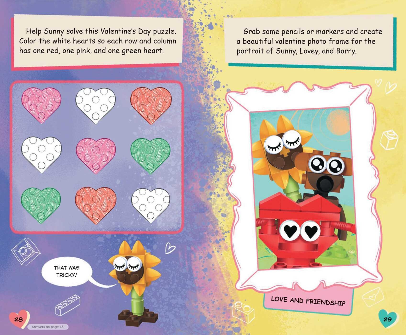 LEGO Valentine's Day Build and Play Box