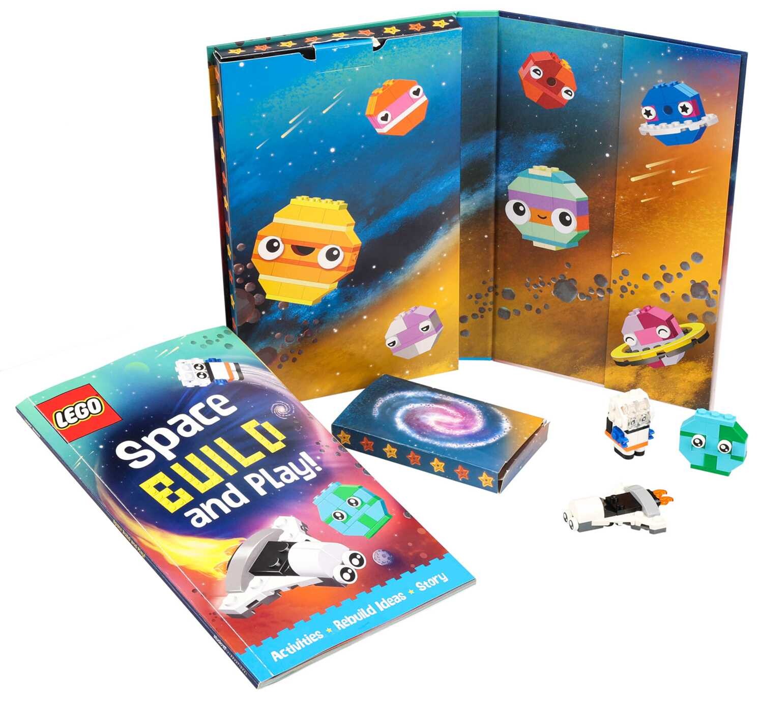 LEGO Books: Space Build and Play Box