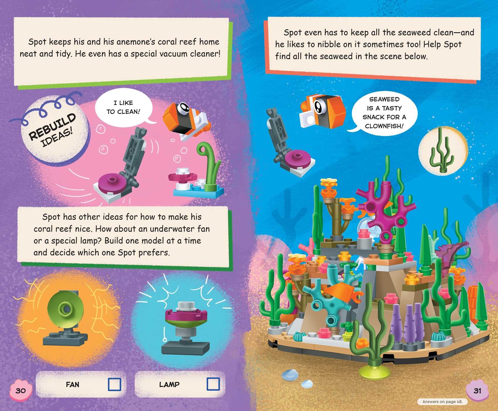 LEGO Books: Shark & Friends Build and Play Box