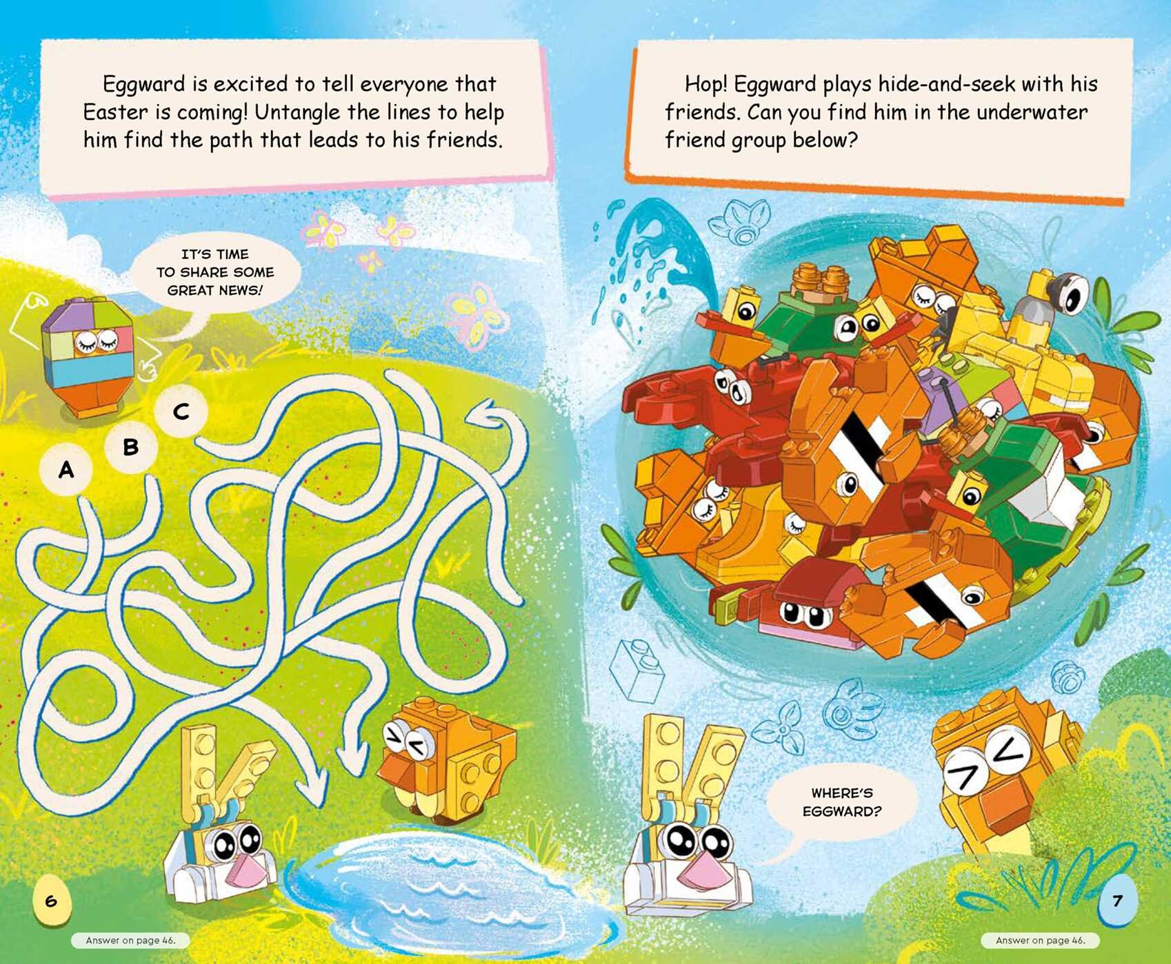 LEGO Books: Easter Build and Play Box