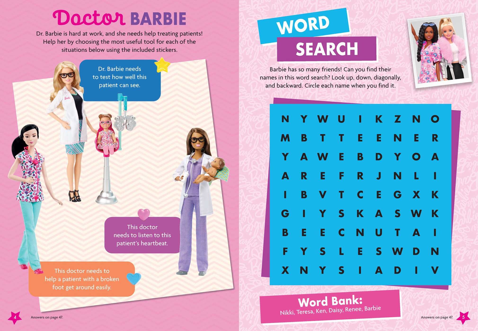 Barbie: Fashion Fun Stickers and Activities