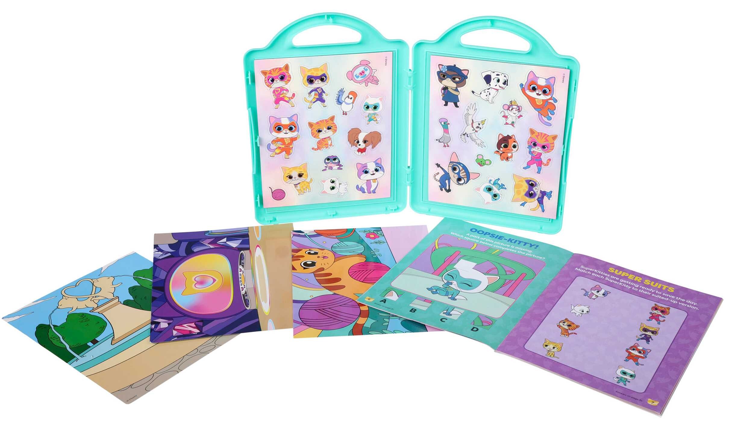 Disney SuperKitties: Magnetic Play Set