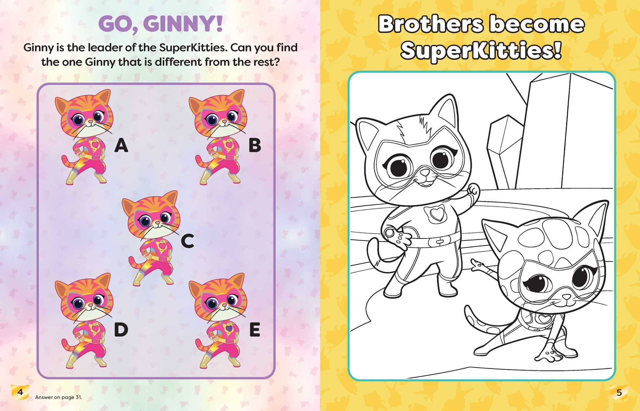 Disney SuperKitties: Magnetic Play Set
