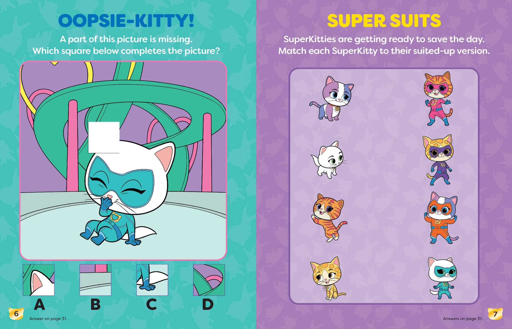 Disney SuperKitties: Magnetic Play Set