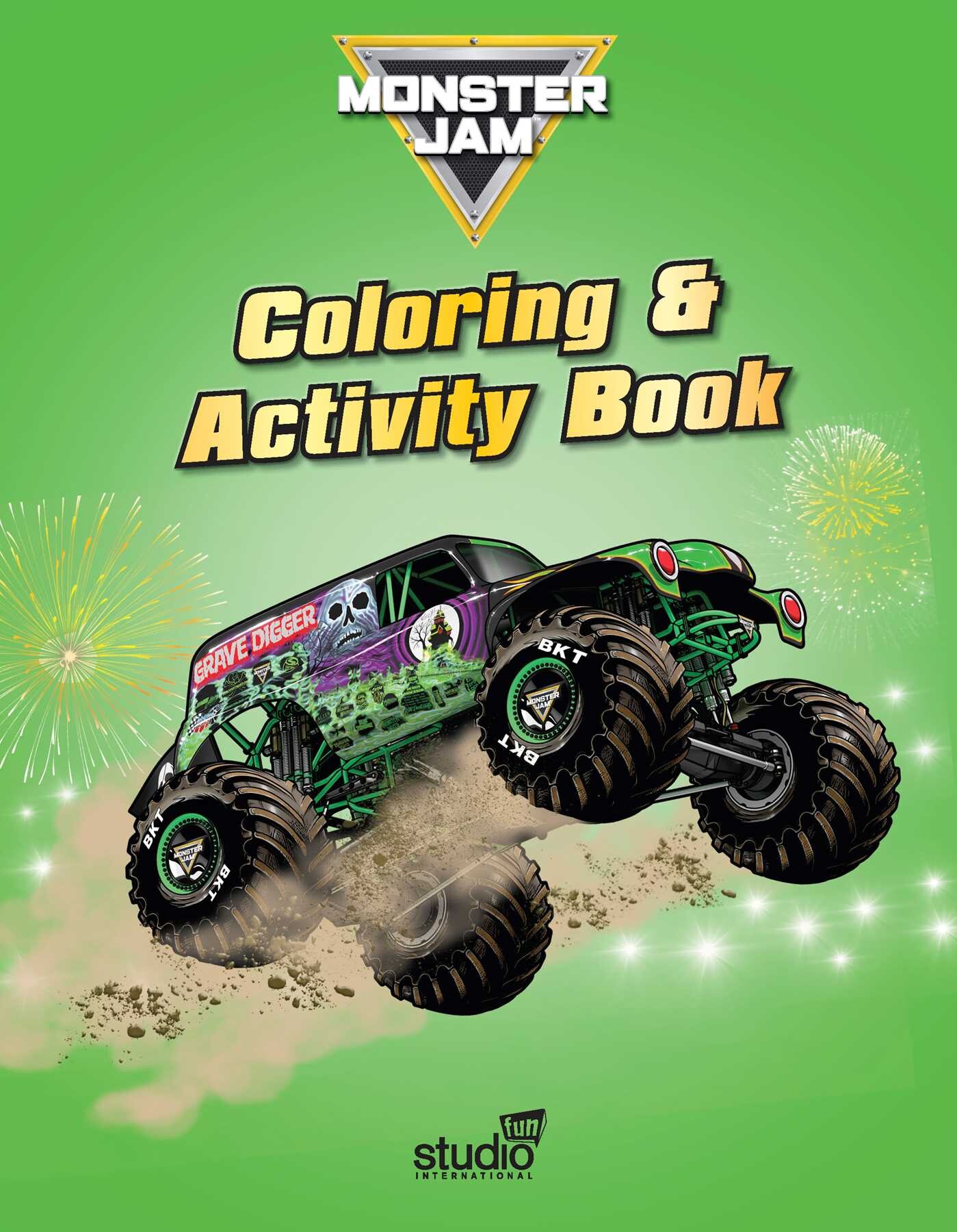 Monster Jam Magnetic Play Set