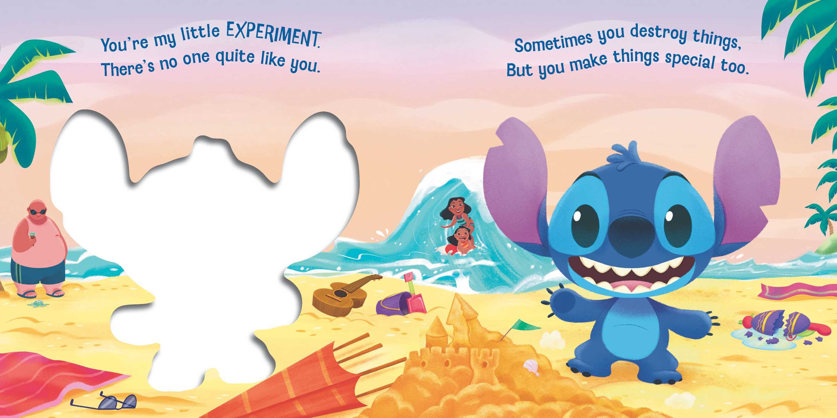 Disney Stitch: You're My Little 'Ohana (Board Book for Babies and Toddlers 3-5 years old)