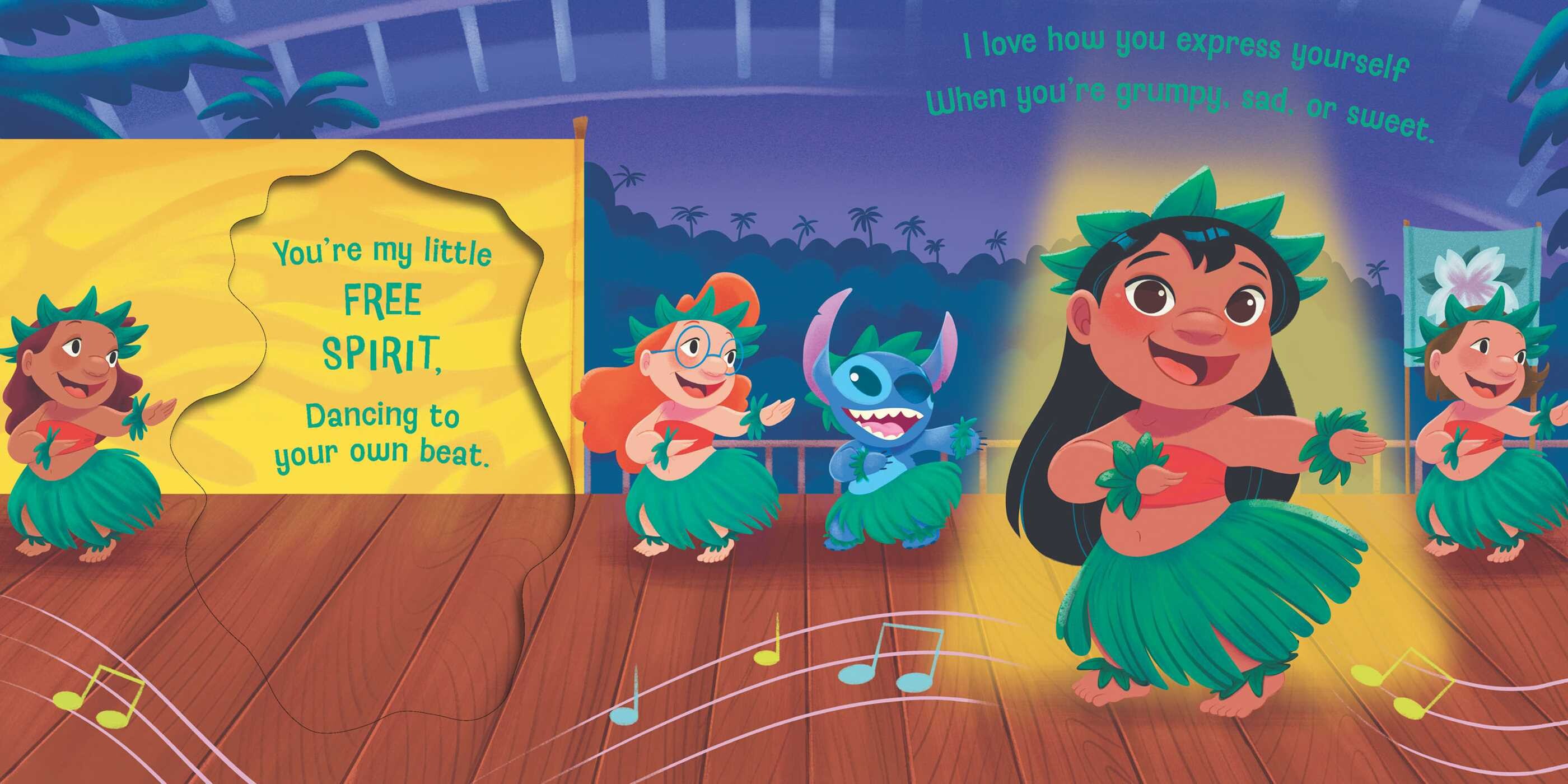 Disney Stitch: You're My Little 'Ohana (Board Book for Babies and Toddlers 3-5 years old)