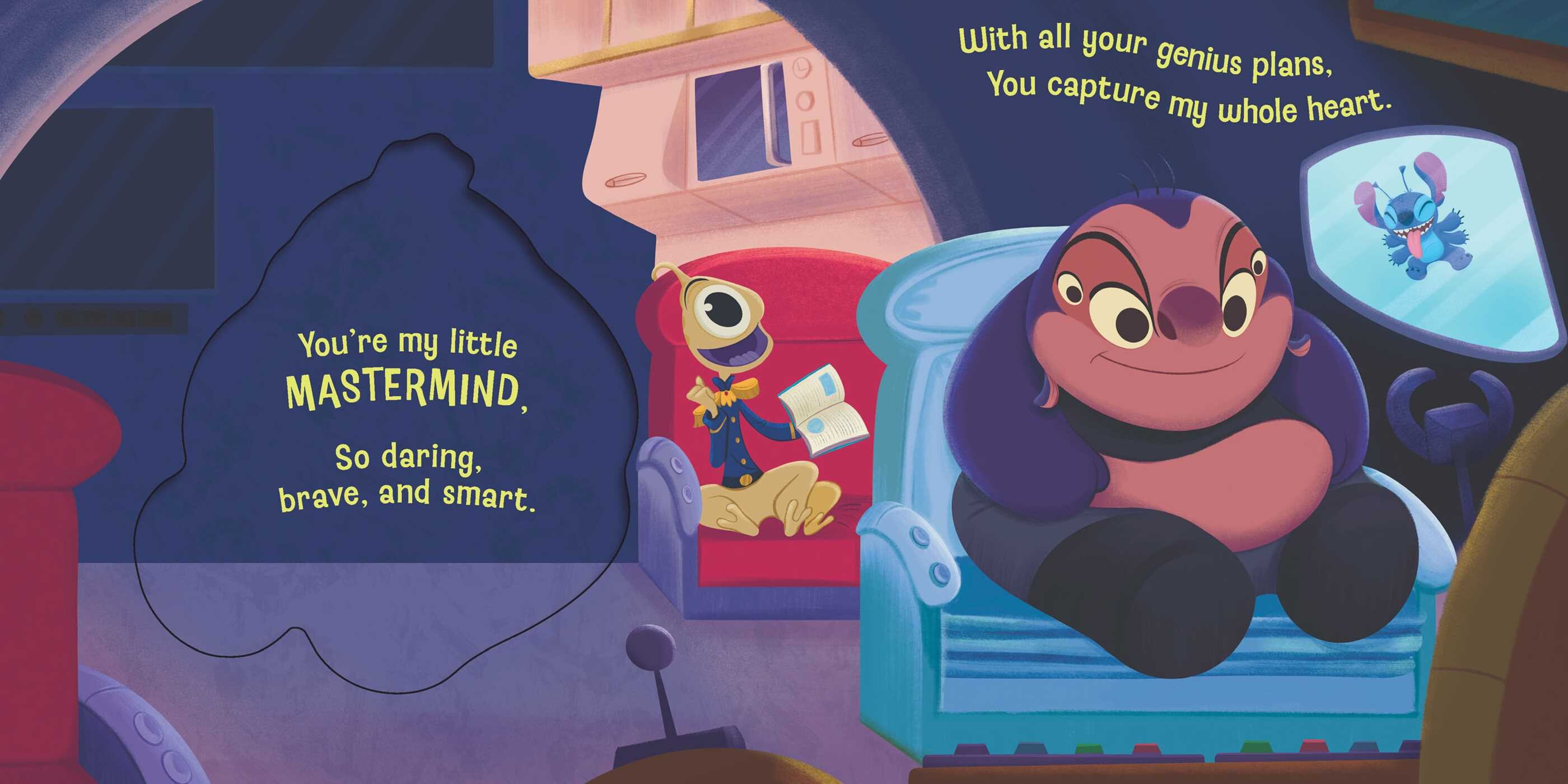 Disney Stitch: You're My Little 'Ohana (Board Book for Babies and Toddlers 3-5 years old)