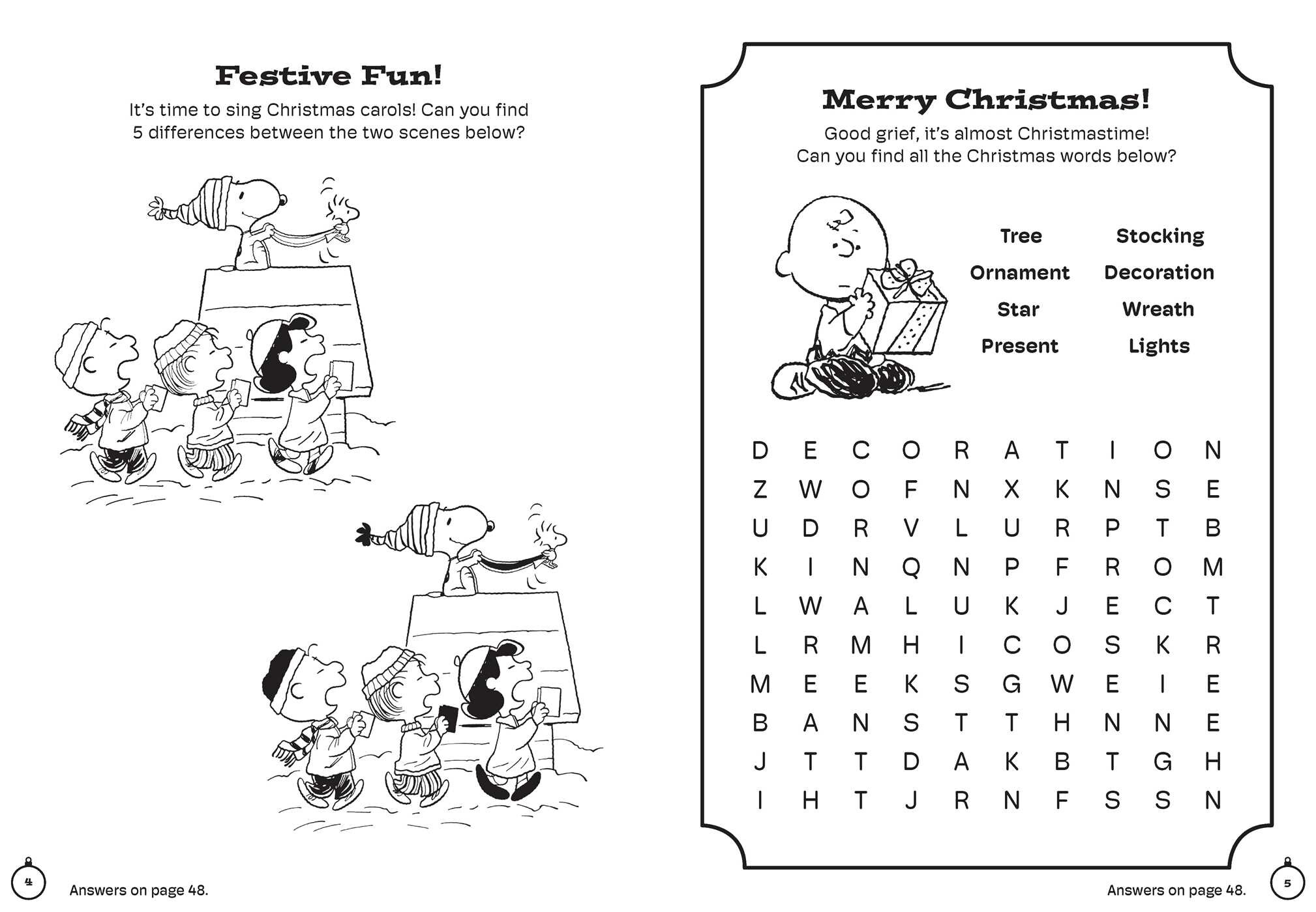 Peanuts: Merry Christmas, Snoopy and Friends